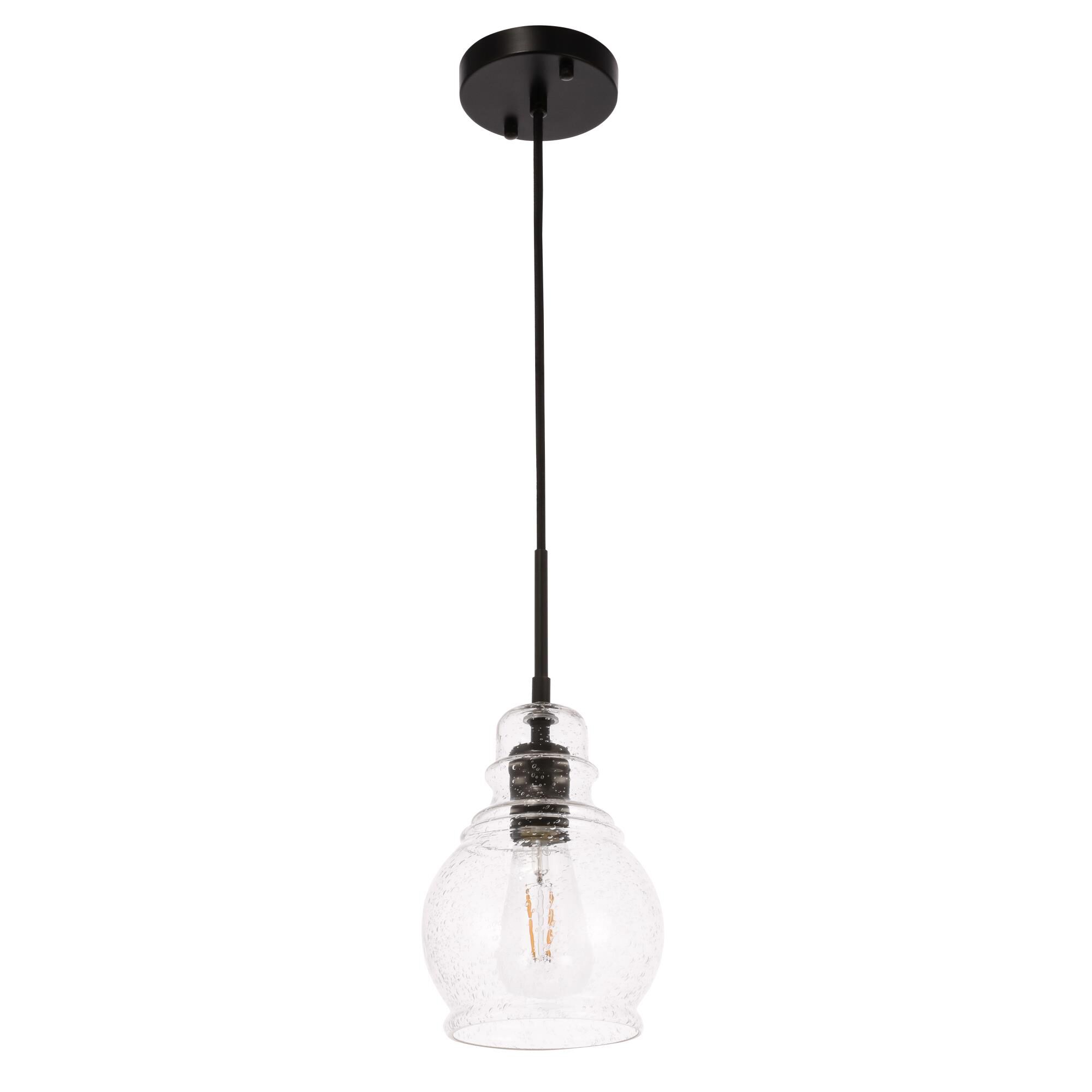Pierce 6 Inch Mini Pendant by Elegant Lighting