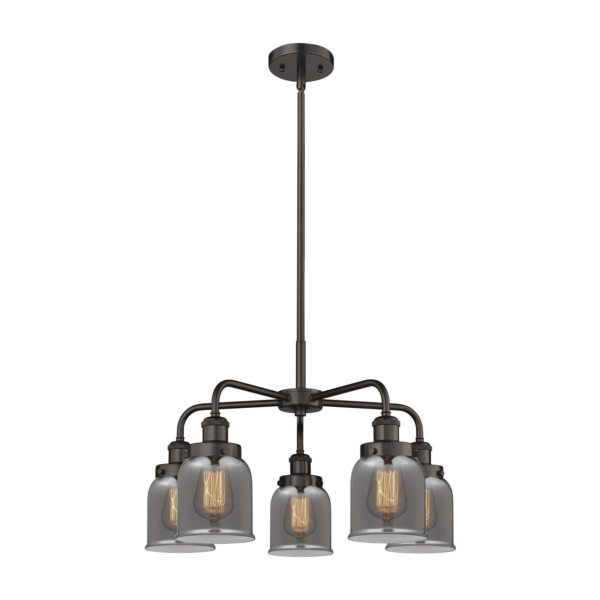 Shown in Oil Rubbed Bronze finish and Plated Smoke glass