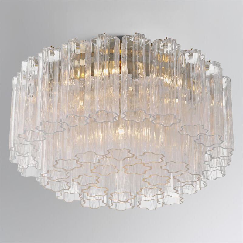 Addis 22 Inch 7 Light Semi Flush Mount by Crystorama