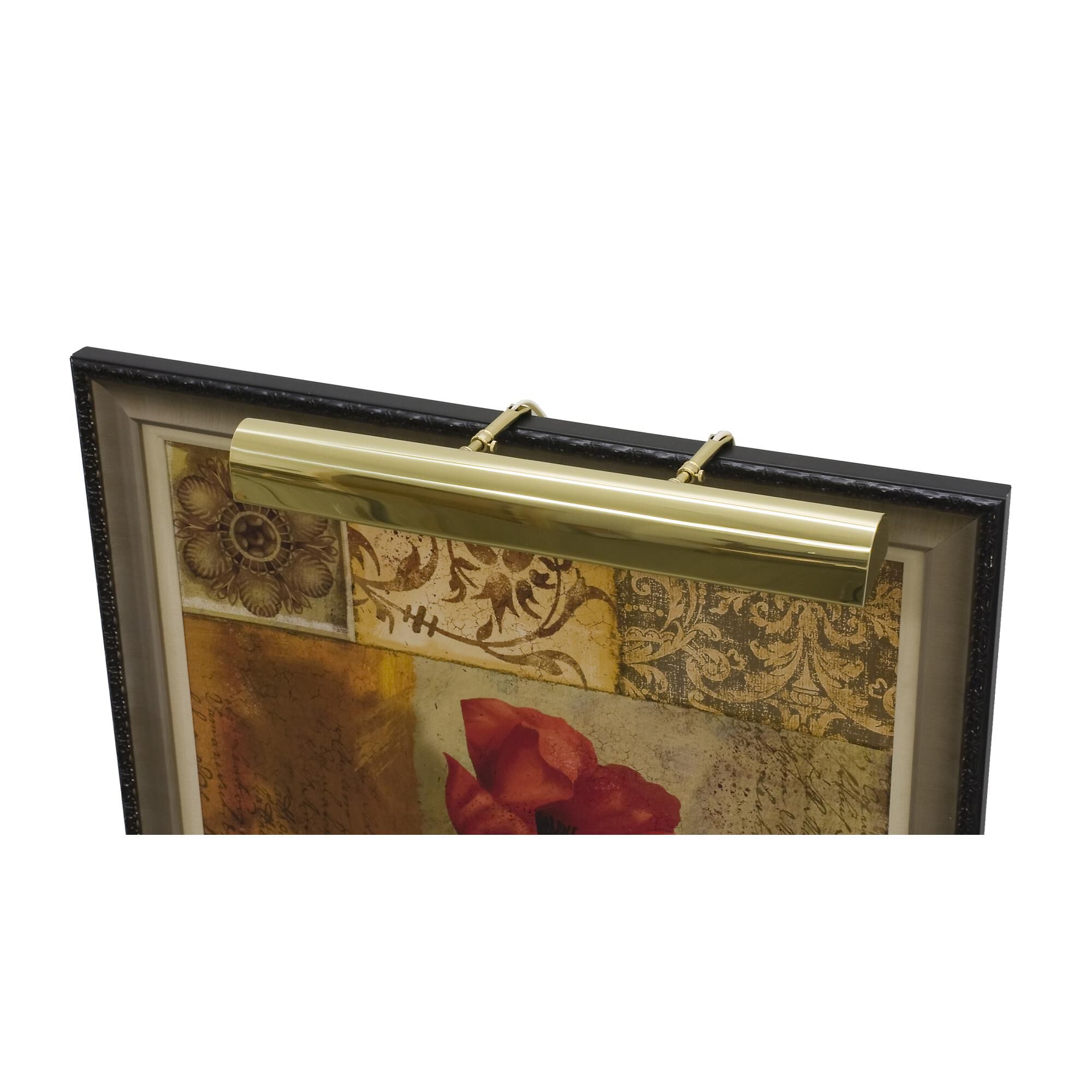 Shown in Polished Brass finish and Metal shade