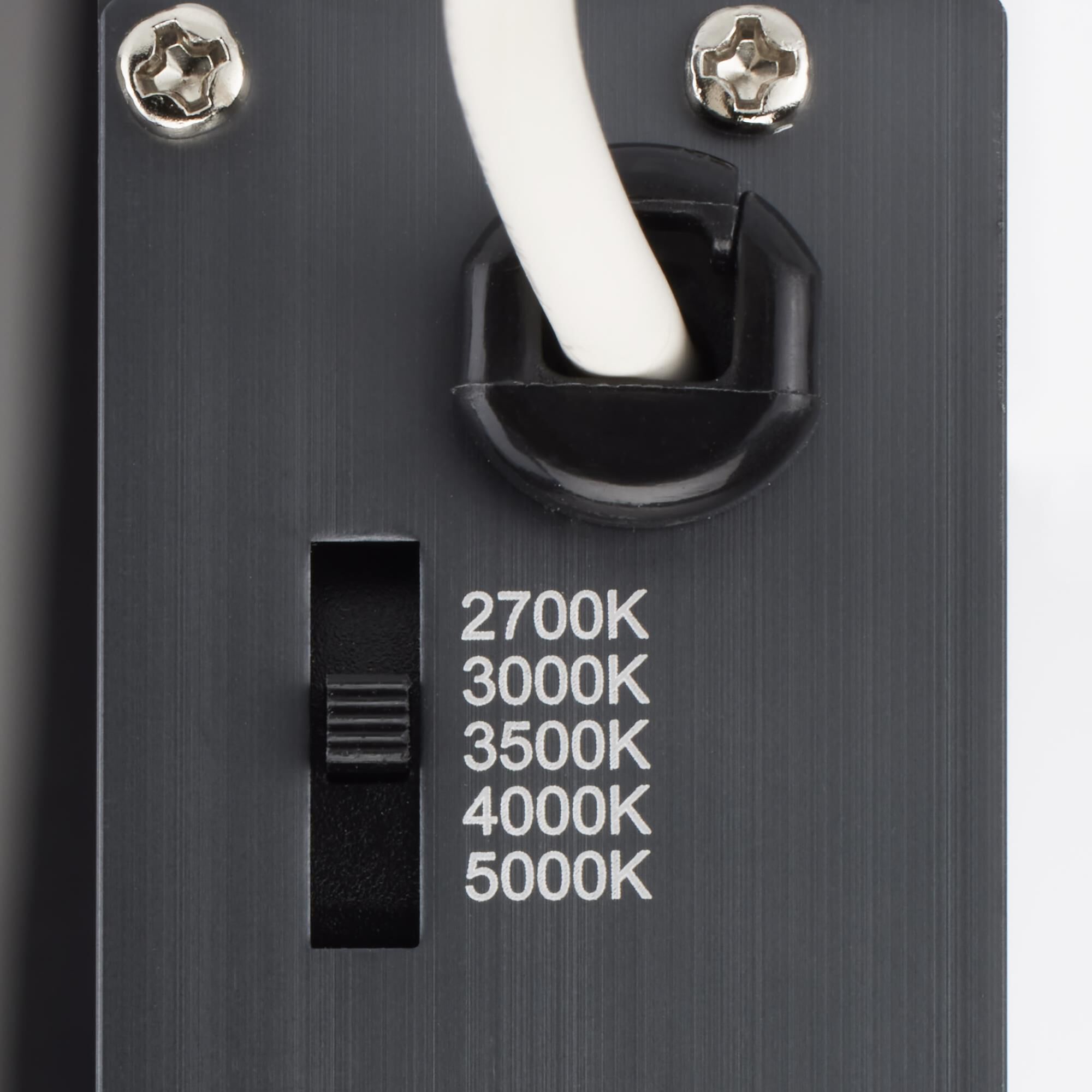 Shown in White finish