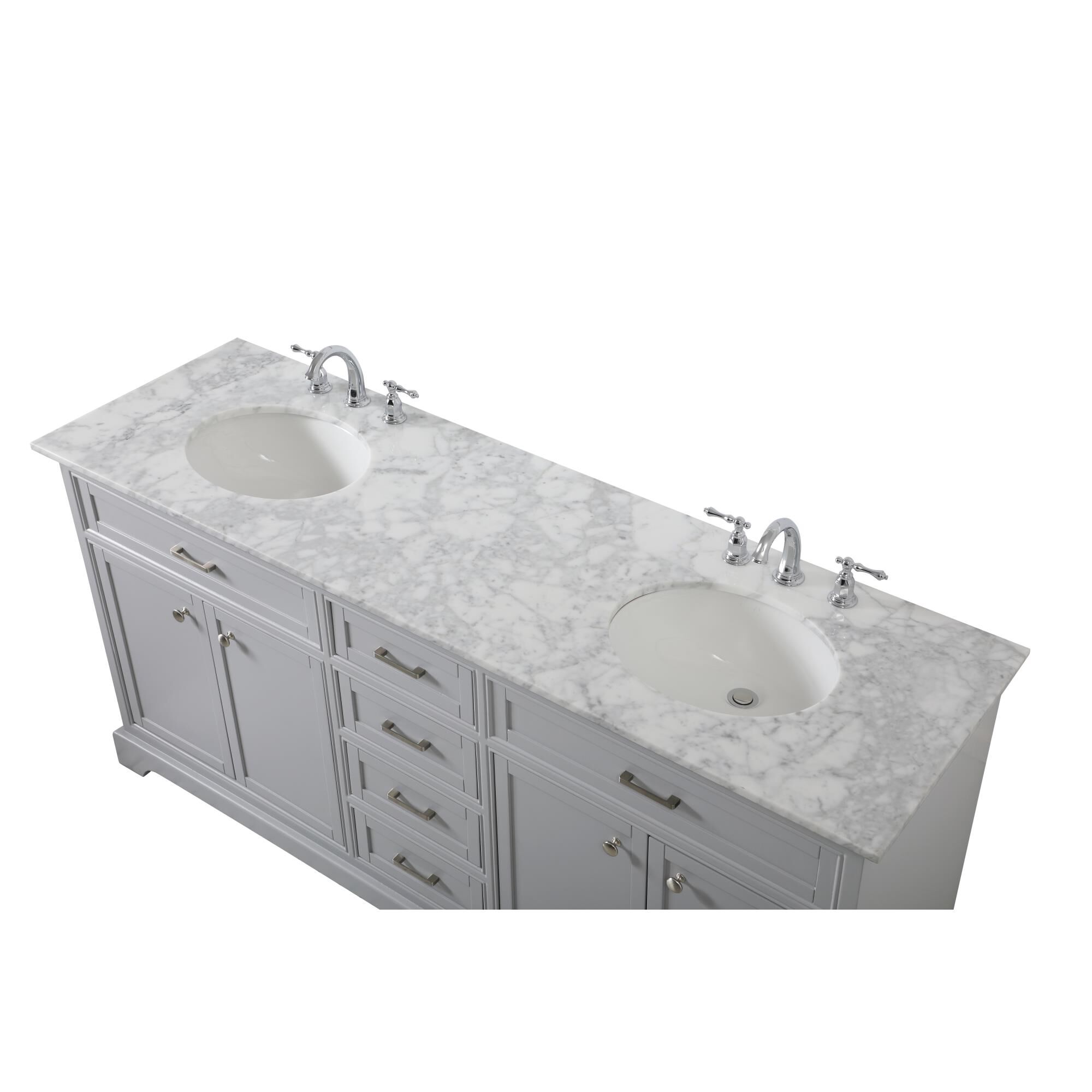 Shown in Grey finish