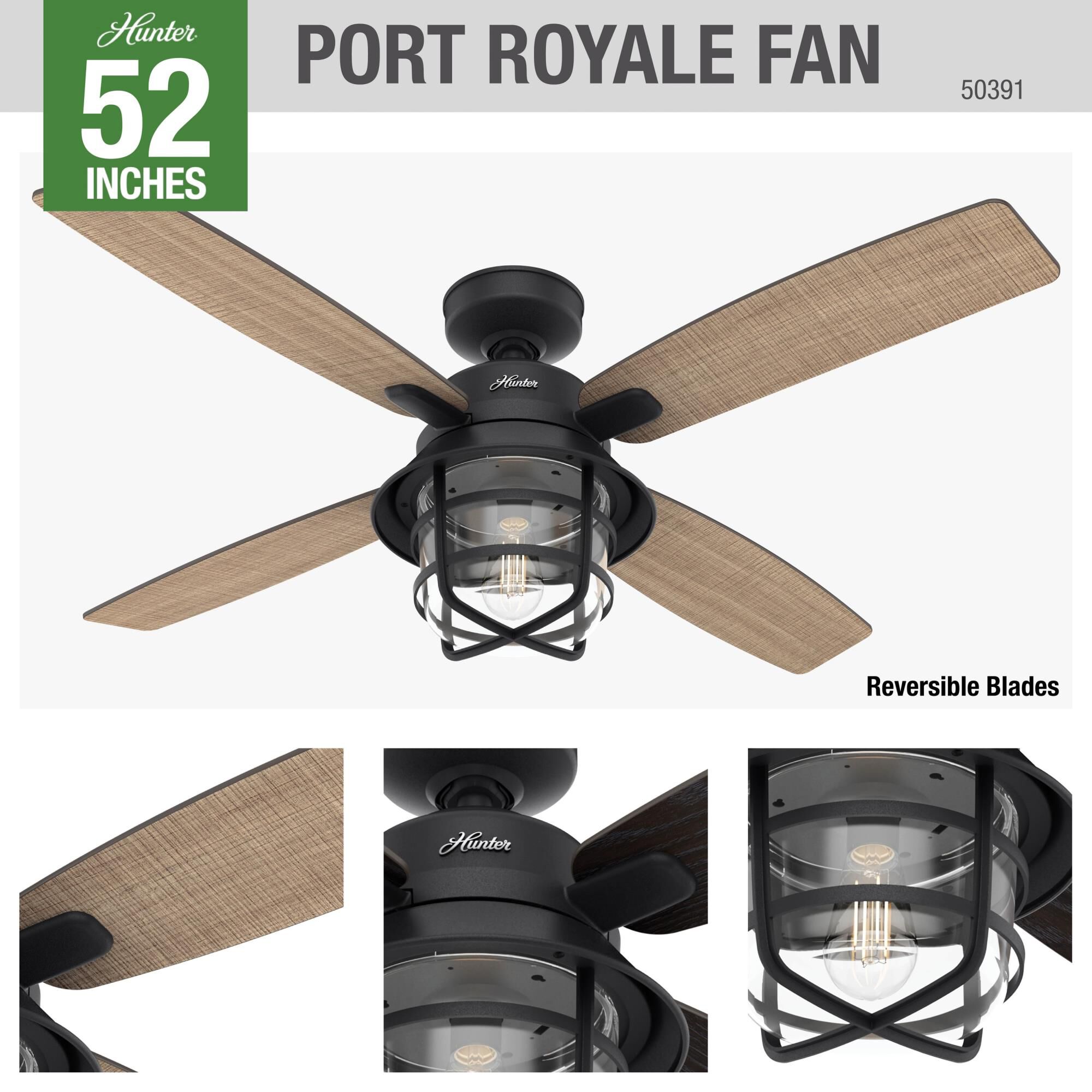 Hunter Fan Port Royale Ceiling Fan - Thumbnail 5