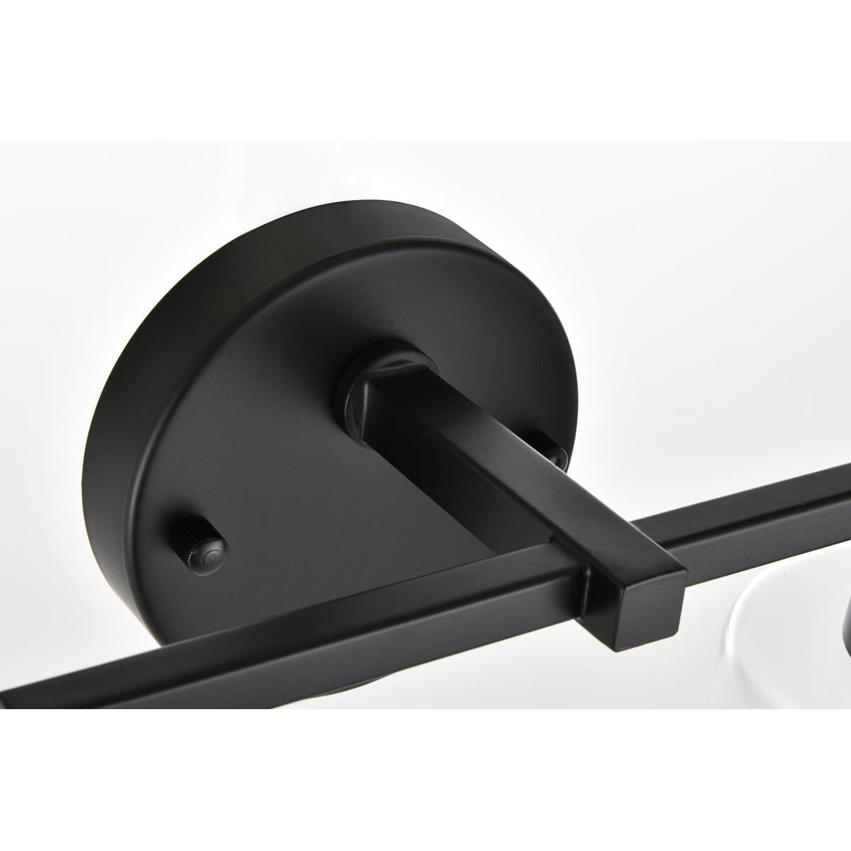 Shown in Black  finish and Clear glass