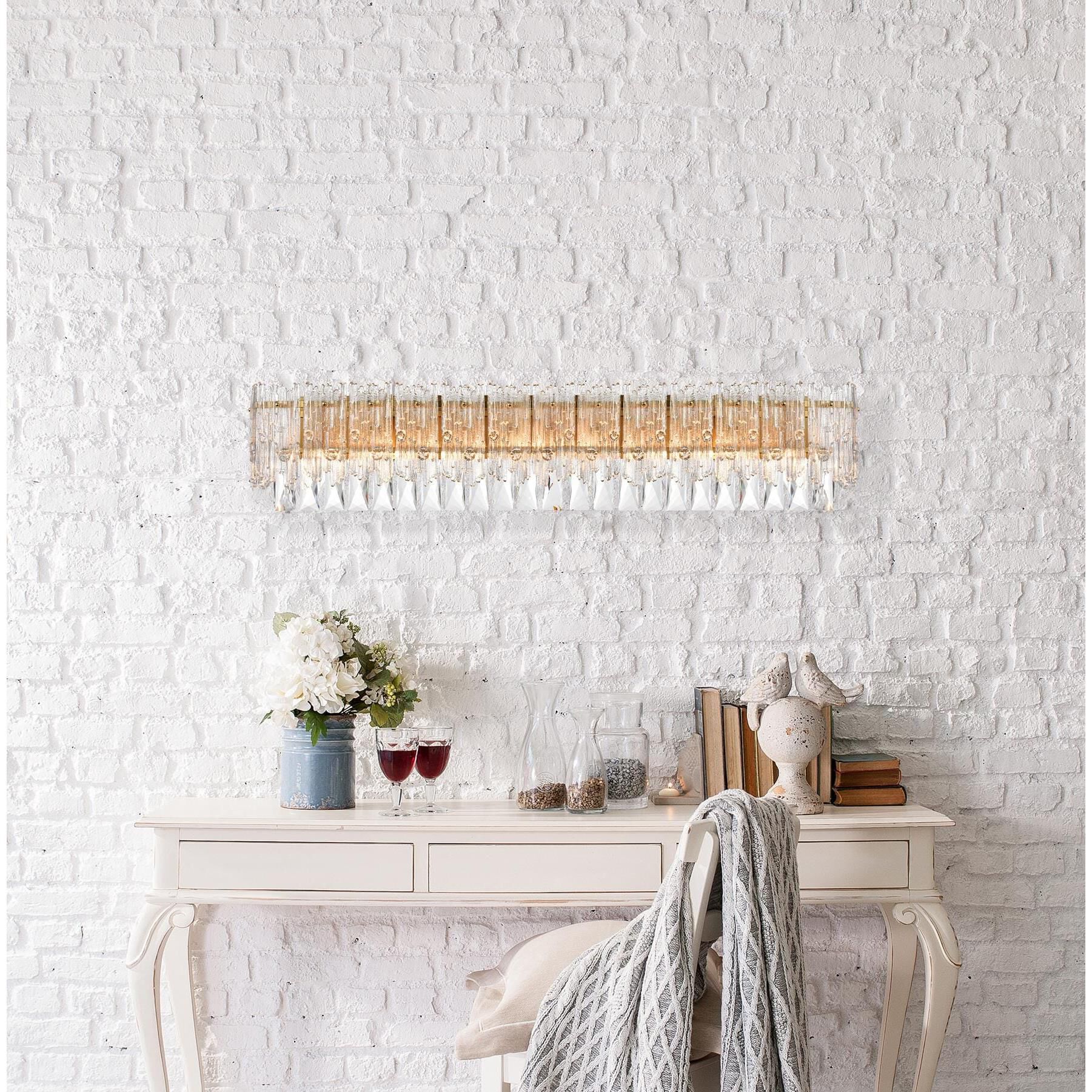 Emilia 35 Inch Wall Sconce by Elegant Lighting