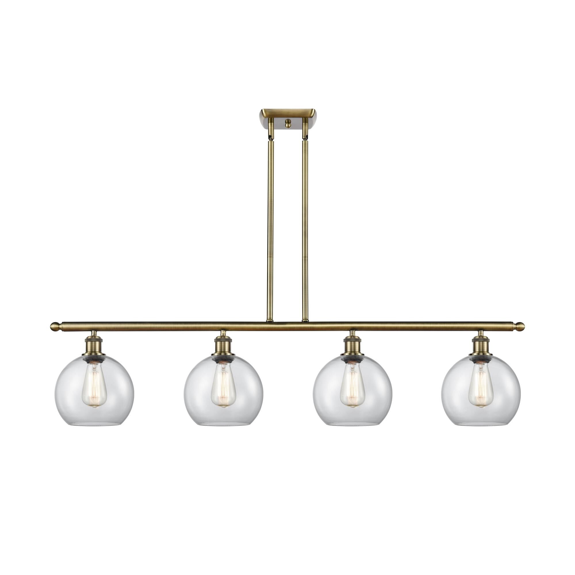 Bruno Marashlian Athens 48 Inch 4 Light Linear Suspension Light by Innovations Lighting
