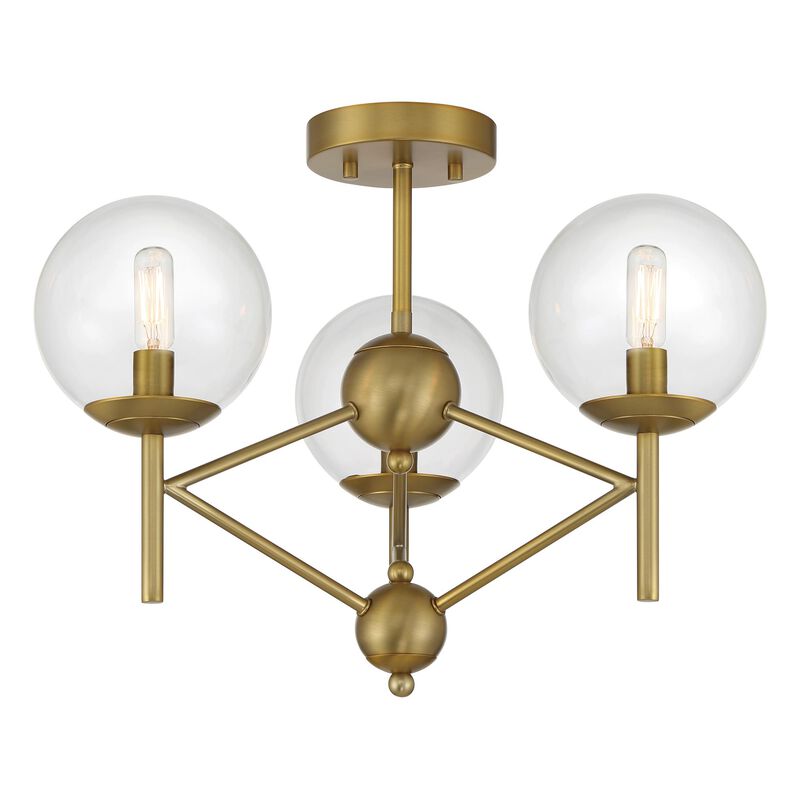 Auresa 20 Inch Semi Flush Mount by Minka Lavery
