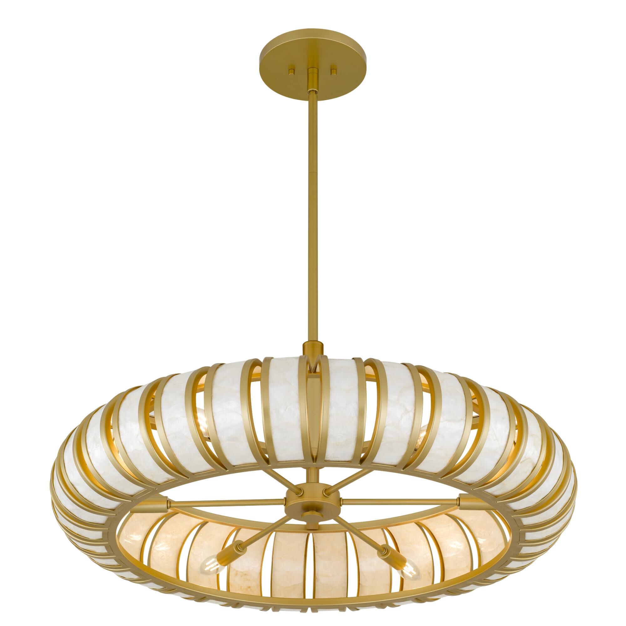 Knight 30 Inch Chandelier by Quoizel