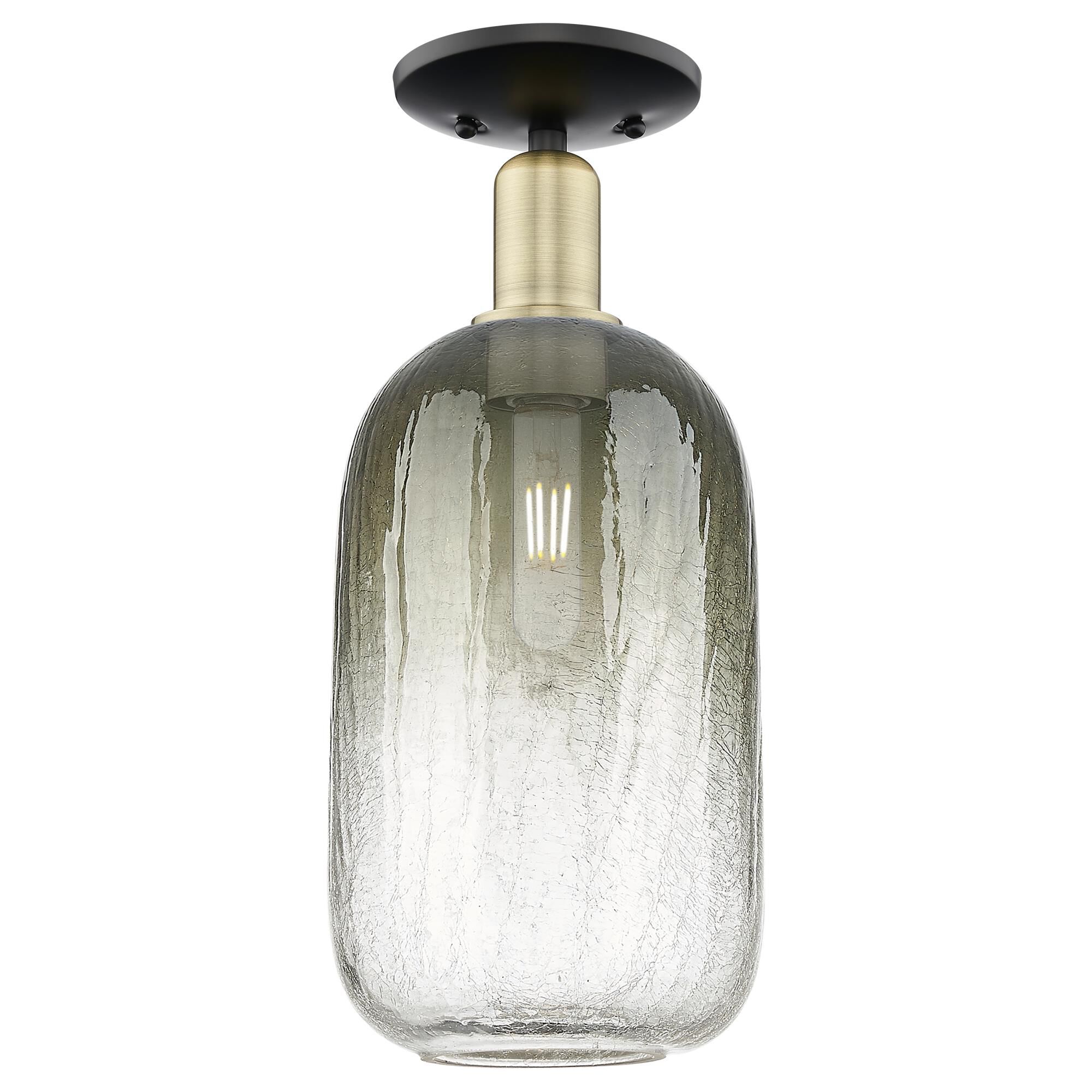 Bruno Marashlian Brookhaven Cloche 7 Inch Semi Flush Mount by Innovations Lighting