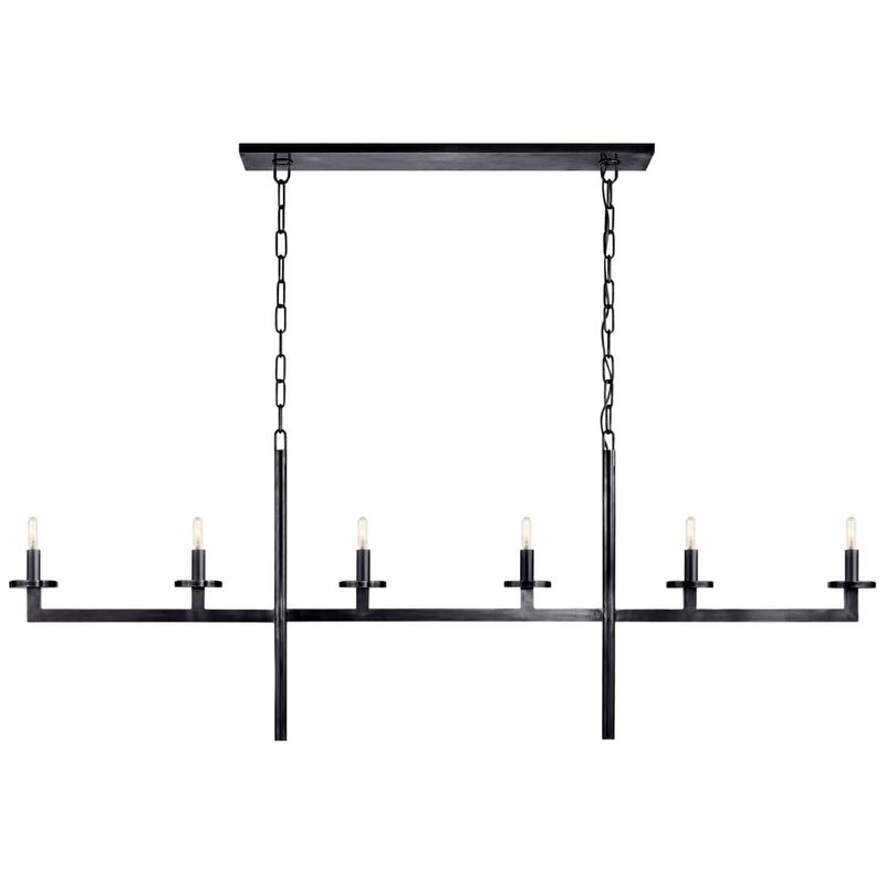 Kelly Wearstler Liaison Large Linear Chandelier by Visual Comfort Signature