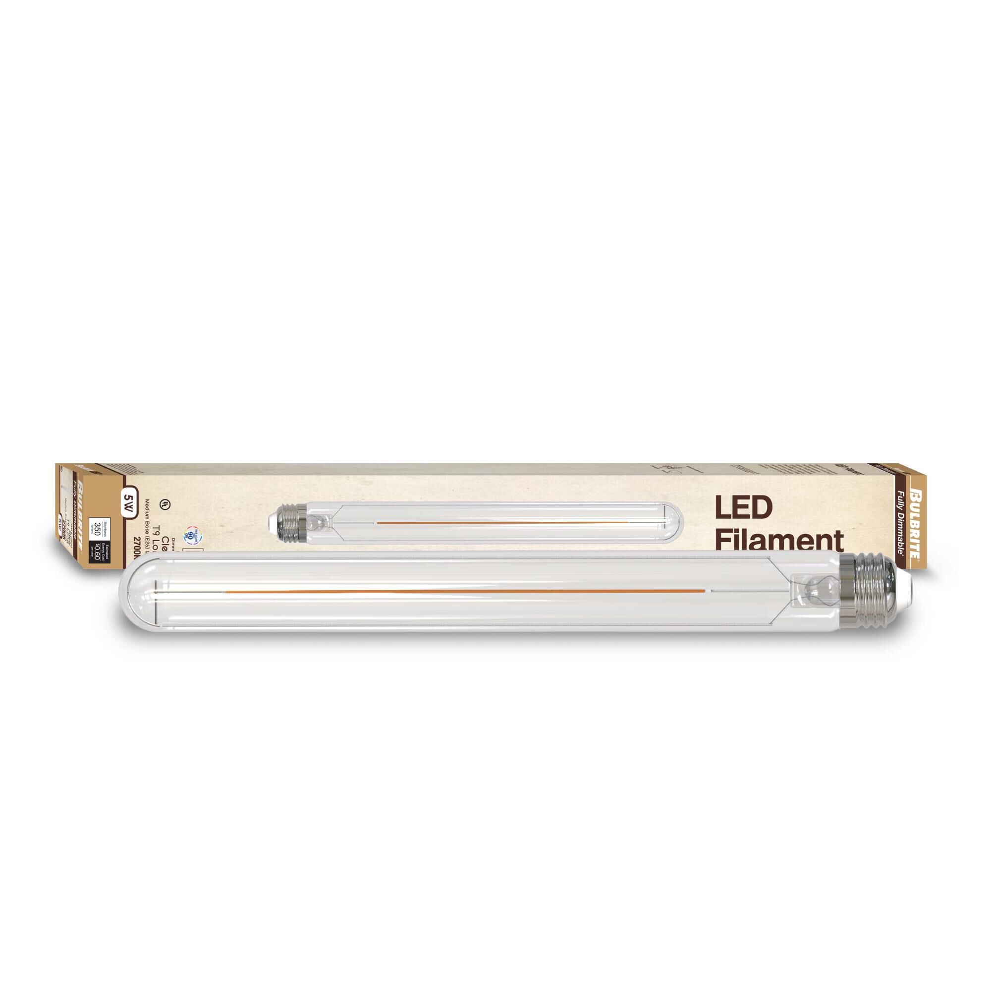 Dimmable 5 Watt 2700K T9 LED Light Bulb by Bulbrite