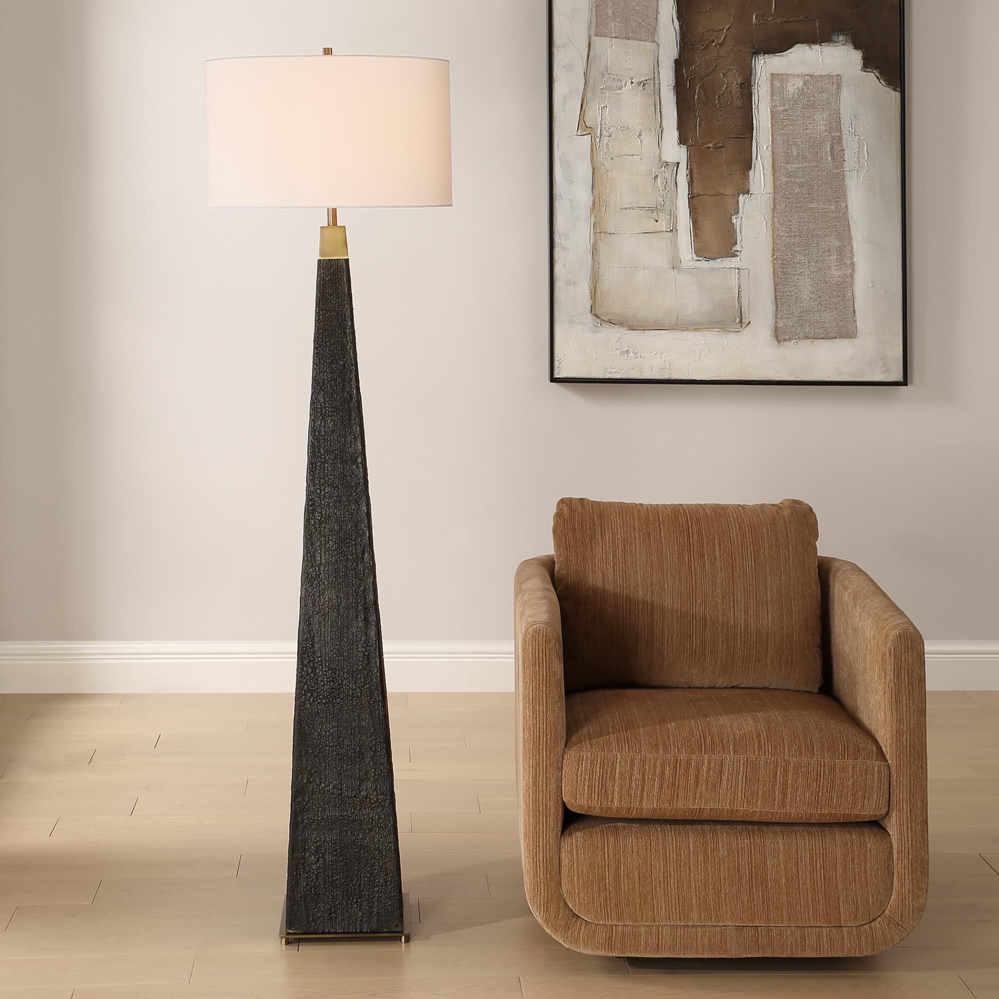 Osvaldo Mendoza Lathey Floor Lamp by Uttermost