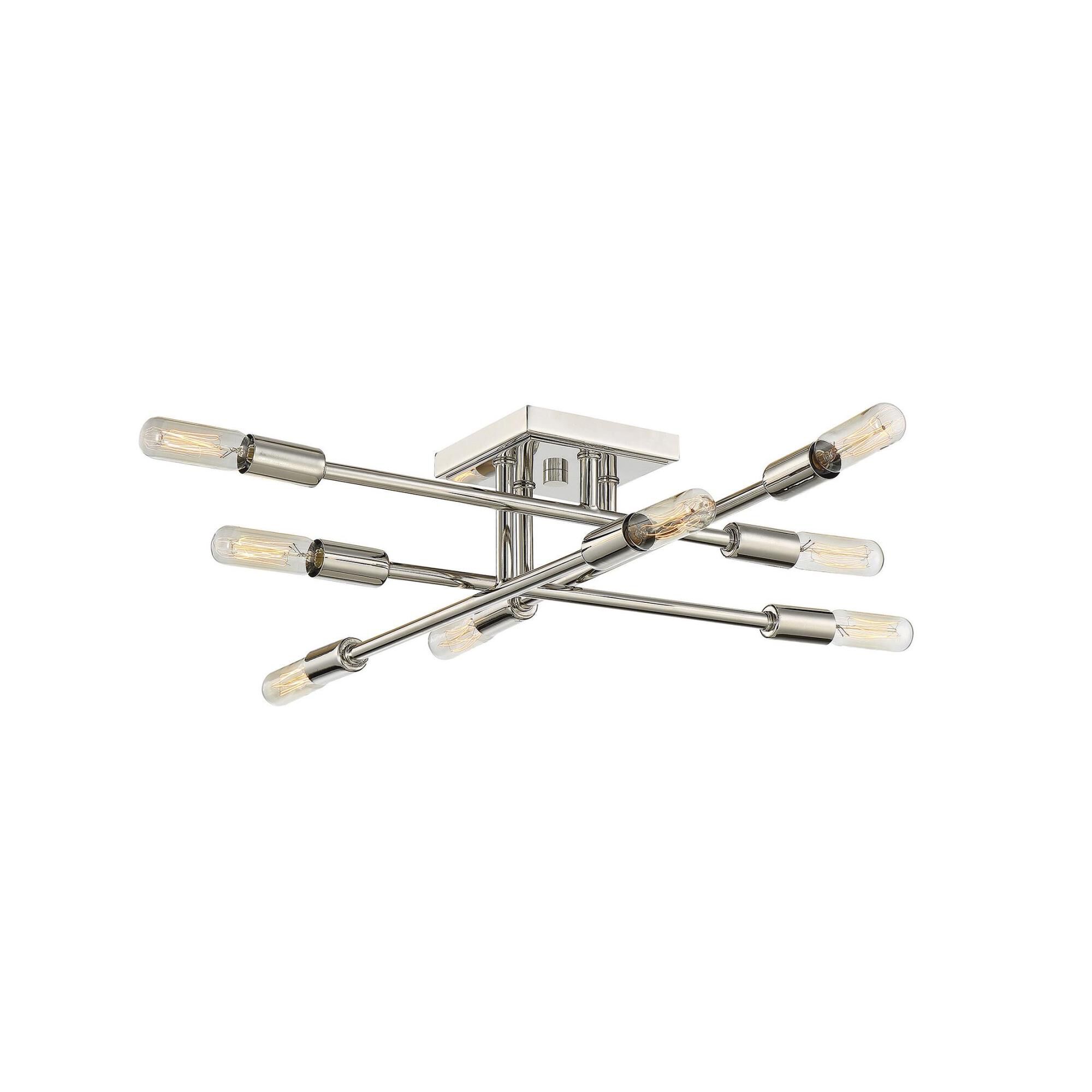 Lyrique 19 Inch 8 Light Flush Mount by Savoy House