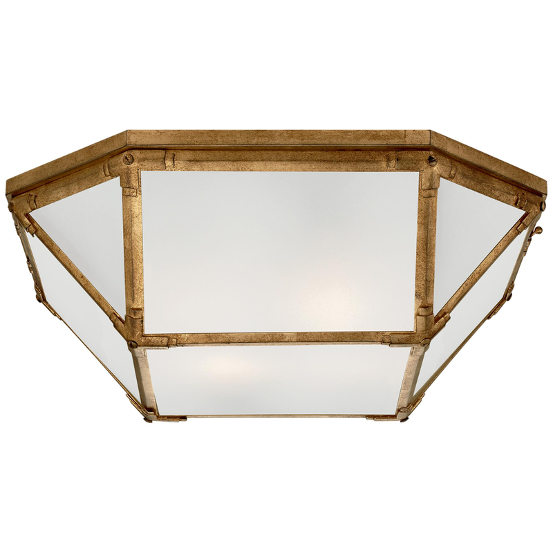 Suzanne Kasler Morris 20 Inch 4 Light Flush Mount by Visual Comfort Signature Collection