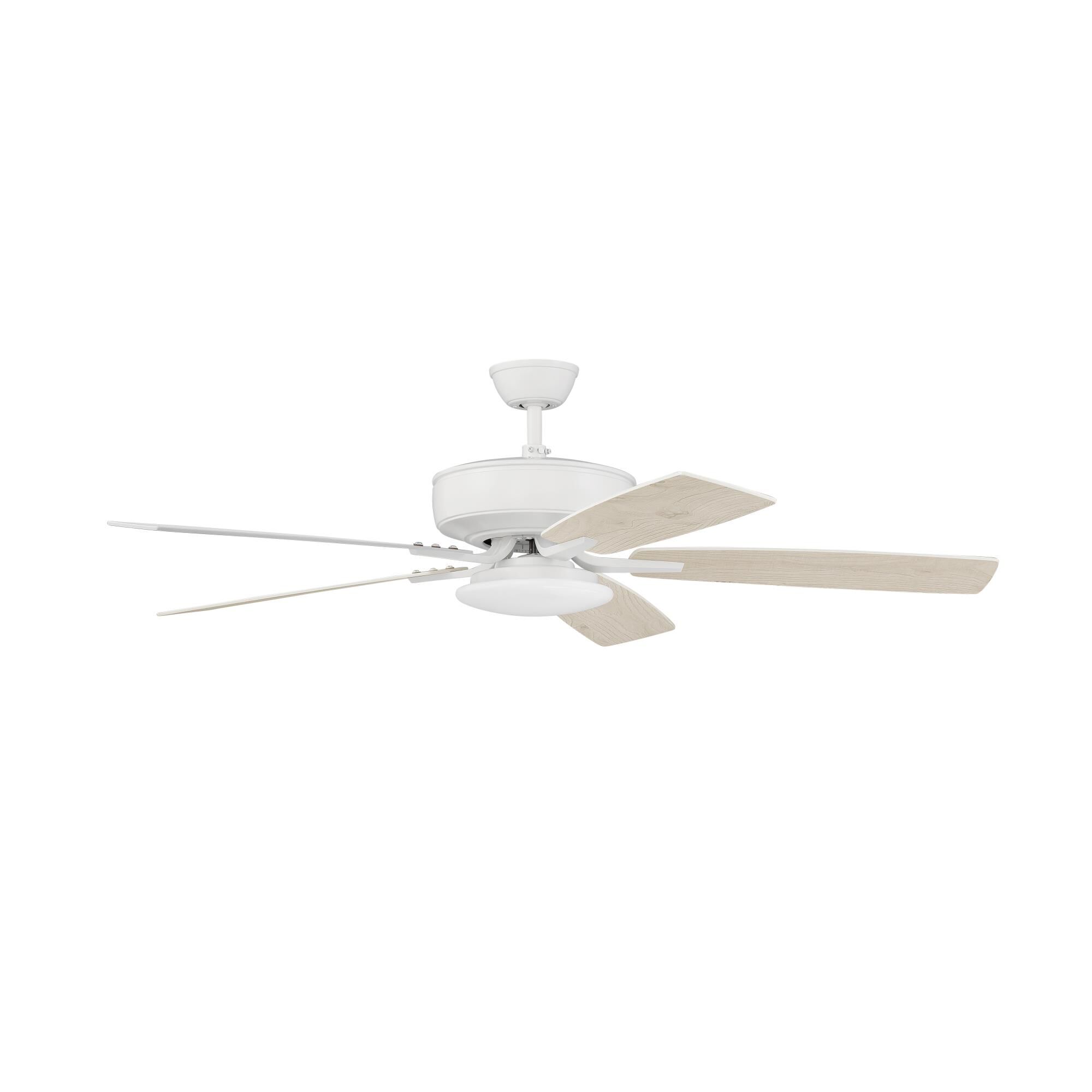 Pro Plus 52 Inch Ceiling Fan with Light Kit by Craftmade