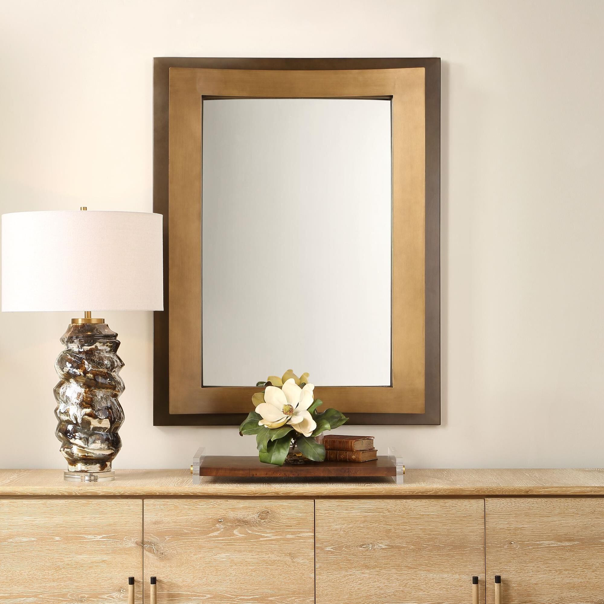 Grace Feyock Around The Bend 45 Inch Decorative Mirror by Uttermost