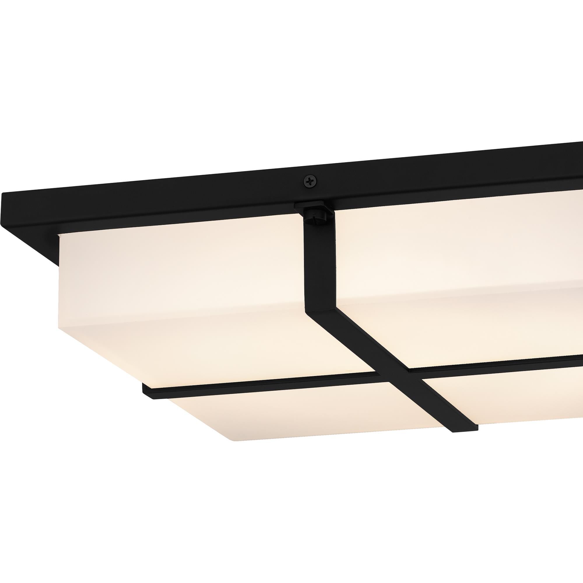 Armstrong 14 Inch Flush Mount by Quoizel