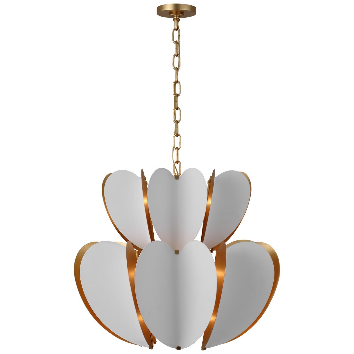 kate spade new york Danes 25 Inch 8 Light Chandelier by Visual Comfort Signature Collection