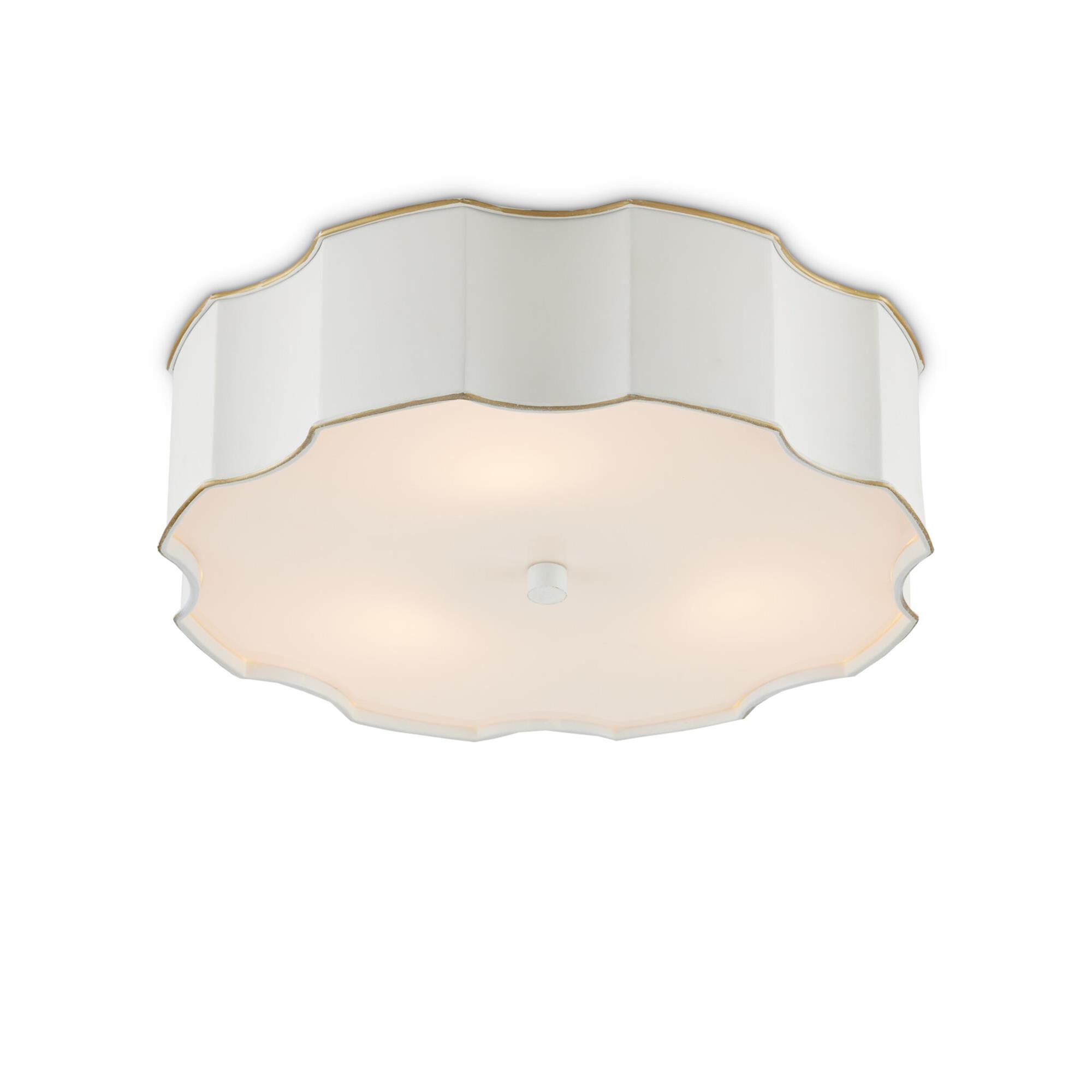 Wexford 19 Inch 3 Light Flush Mount,