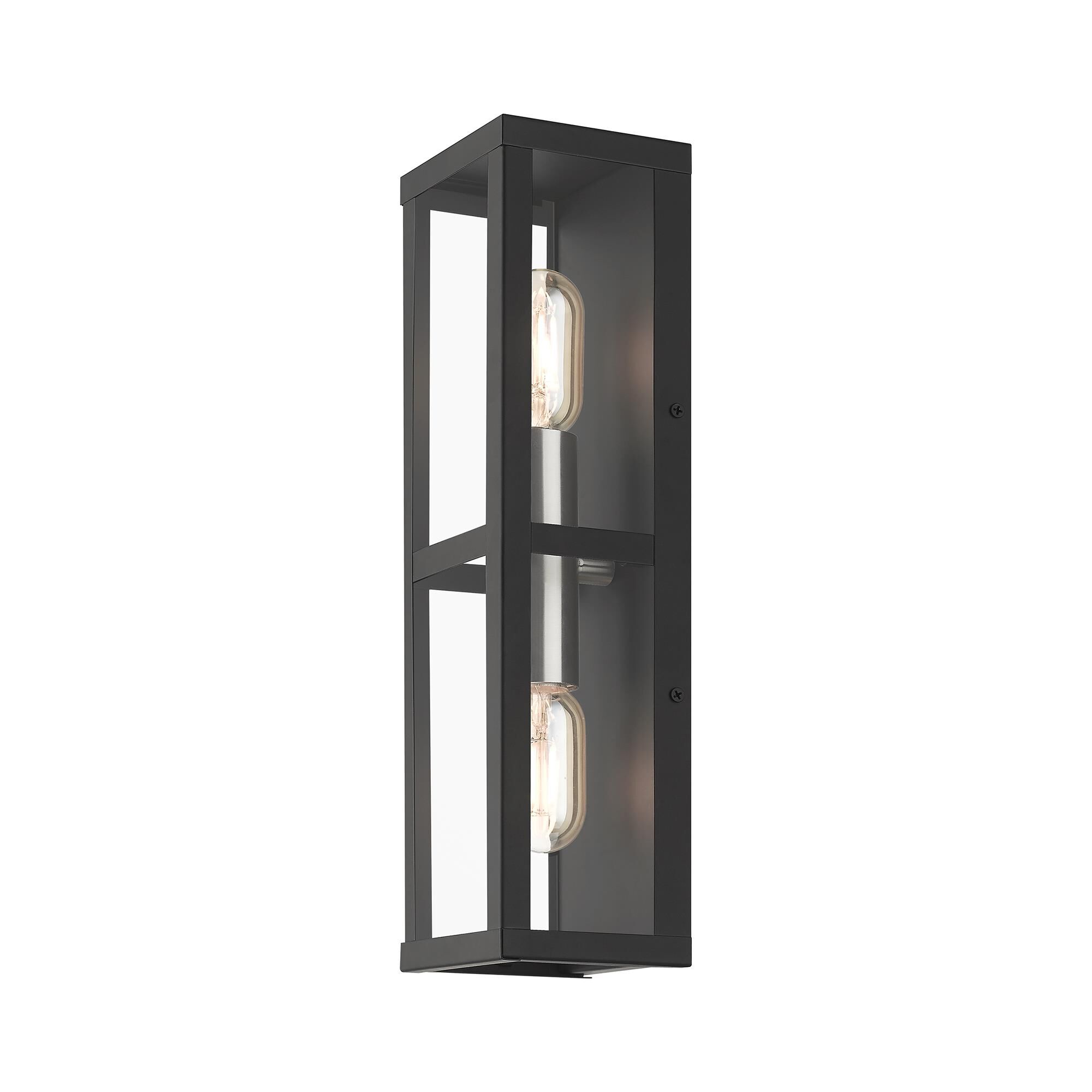 Gaffney 16 Inch Tall 2 Light Outdoor Wall Light by Livex Lighting