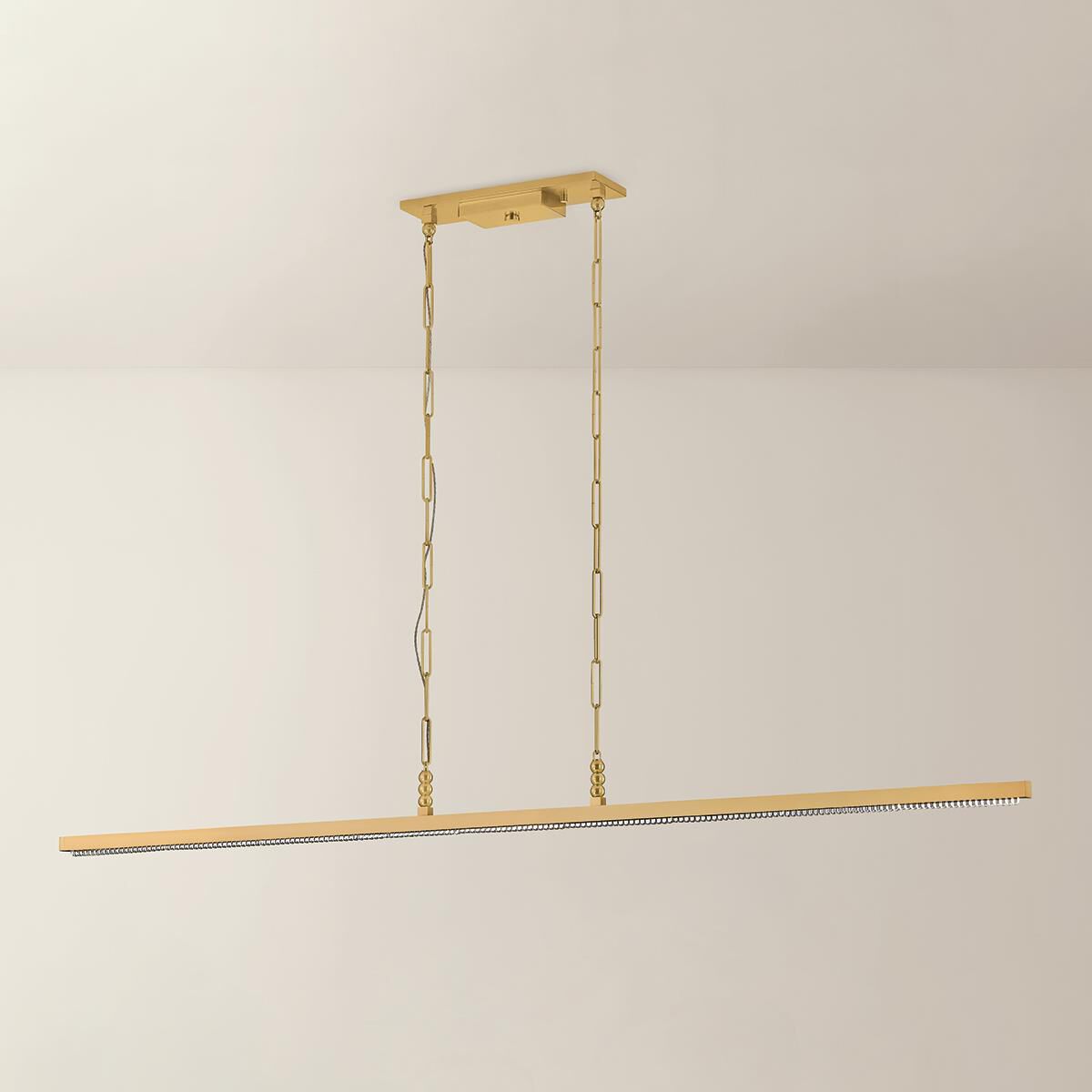 Cortina 72 Inch Linear Suspension Light by Corbett Lighting