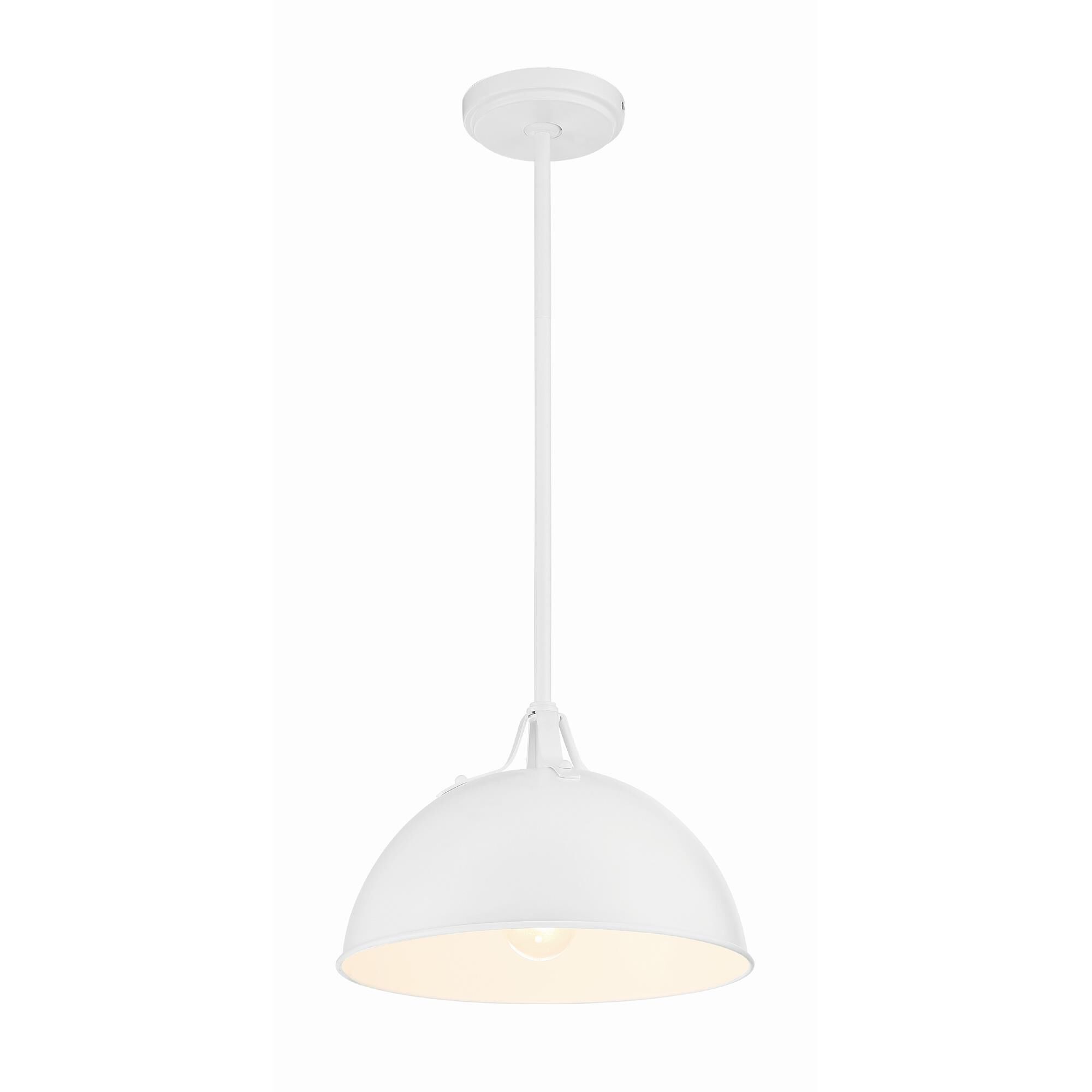 Shown in White finish