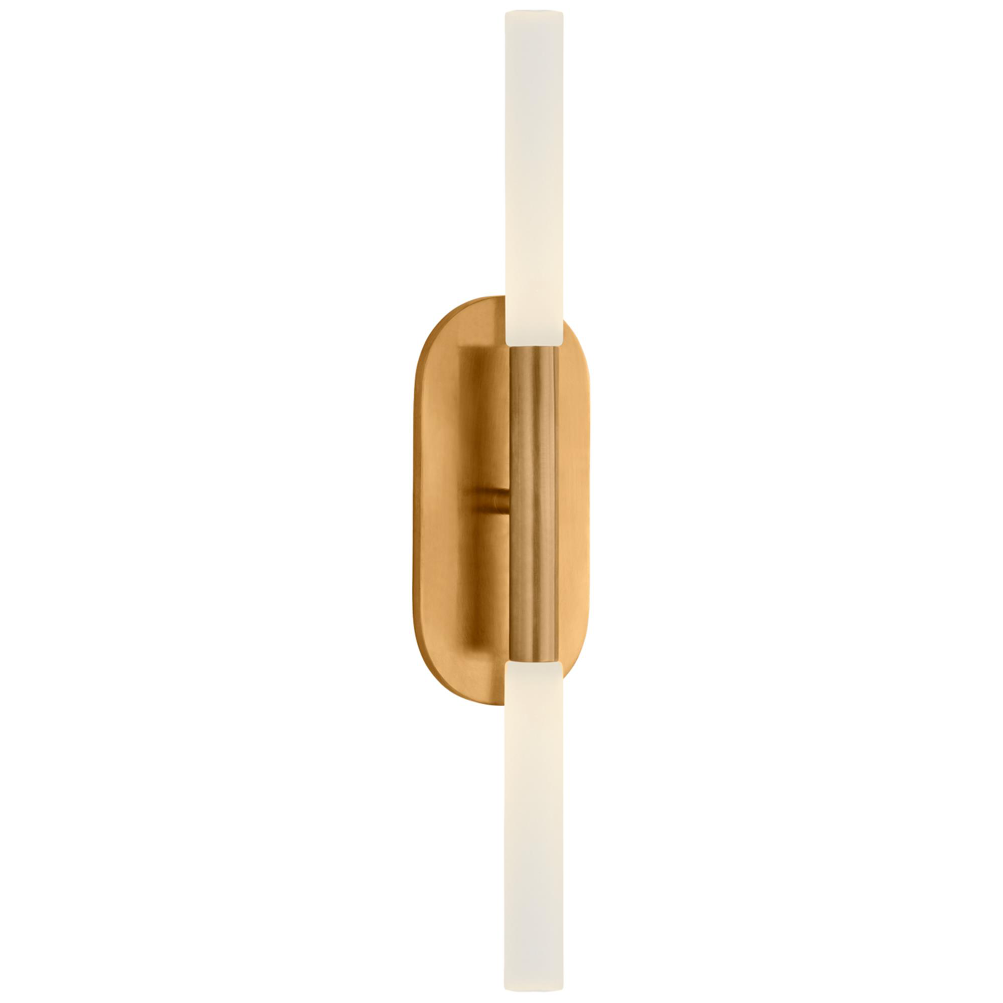 Shown in Antique-Burnished Brass finish and Etched Crystal glass