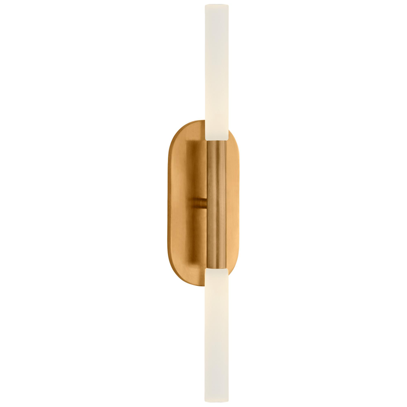 Visual Comfort Signature Collection Kelly Wearstler Rousseau 10 Inch LED Bath Vanity Light