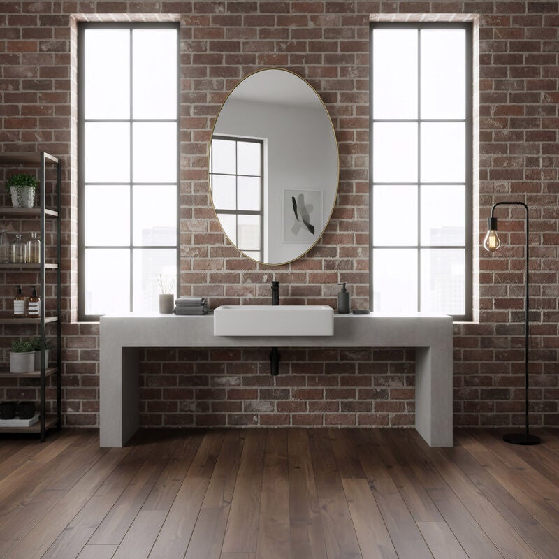 Tablet 40 Inch Decorative Mirror by Varaluz