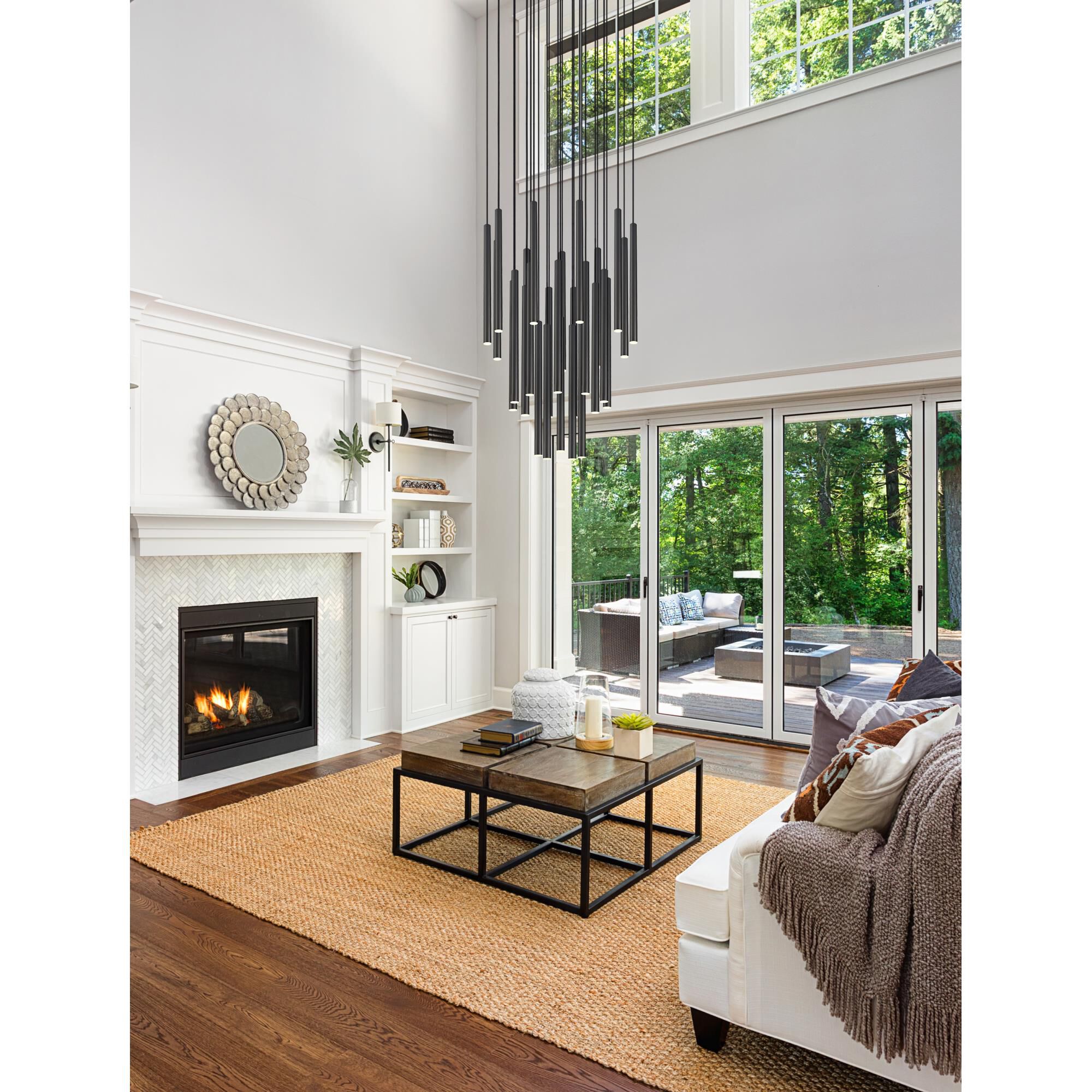 Forest 36 Inch Chandelier by Z Lite