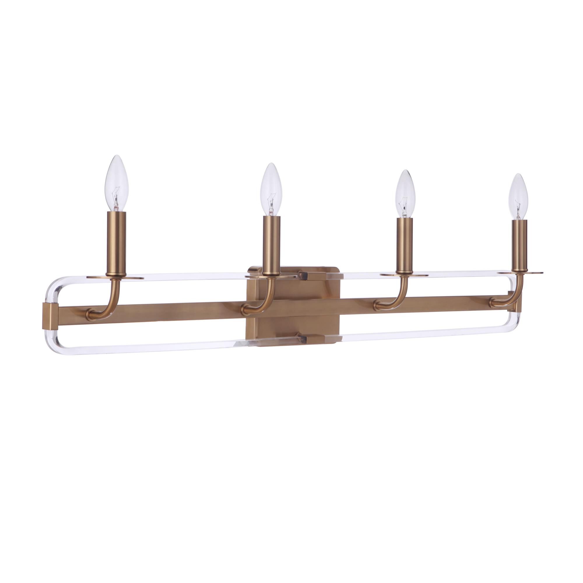 Graclyn 35 Inch 4 Light Bath Vanity Light by Craftmade