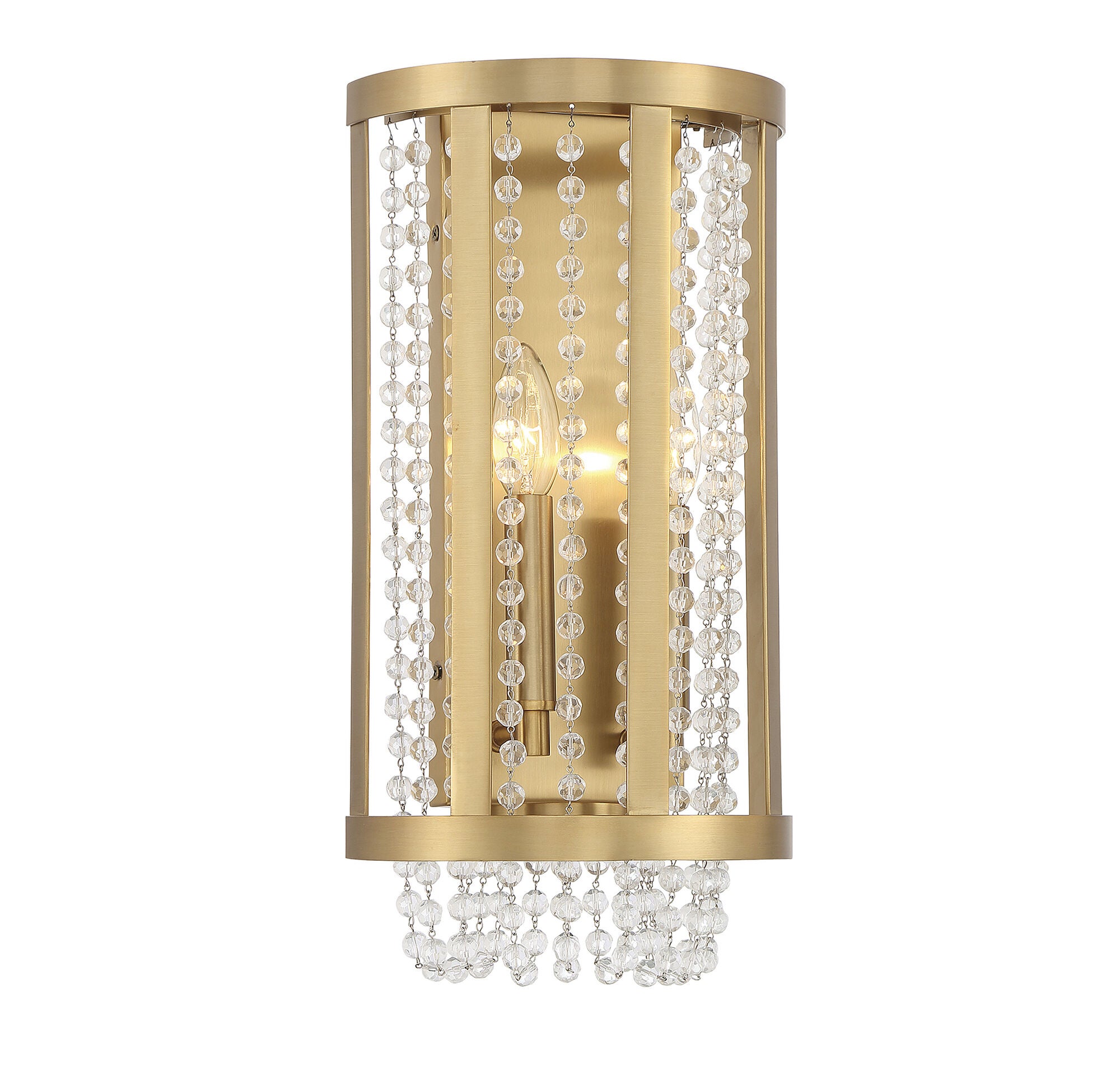 Shown in Warm Brass finish