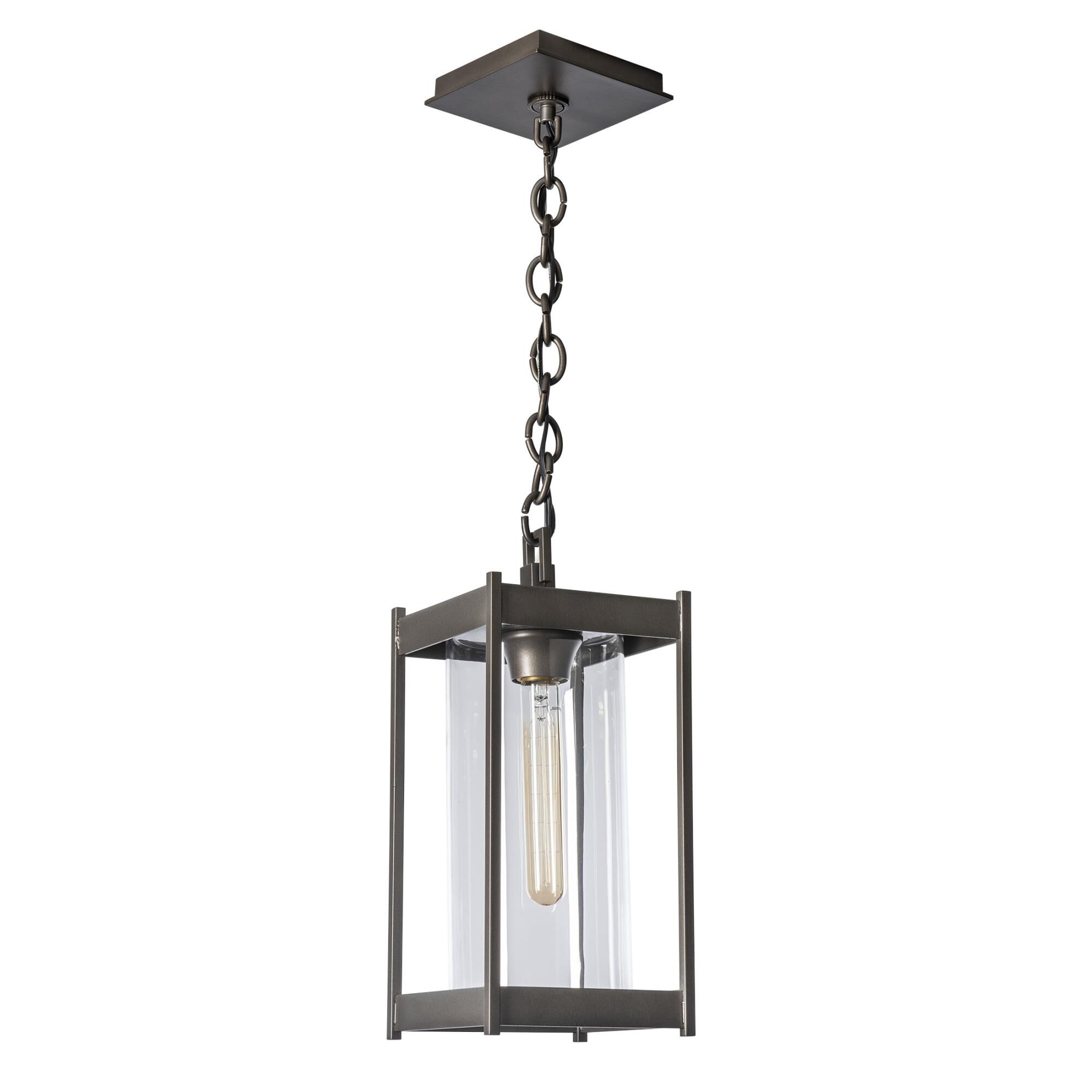 Hubbardton Forge Cela 14 Inch Tall Outdoor Hanging Lantern