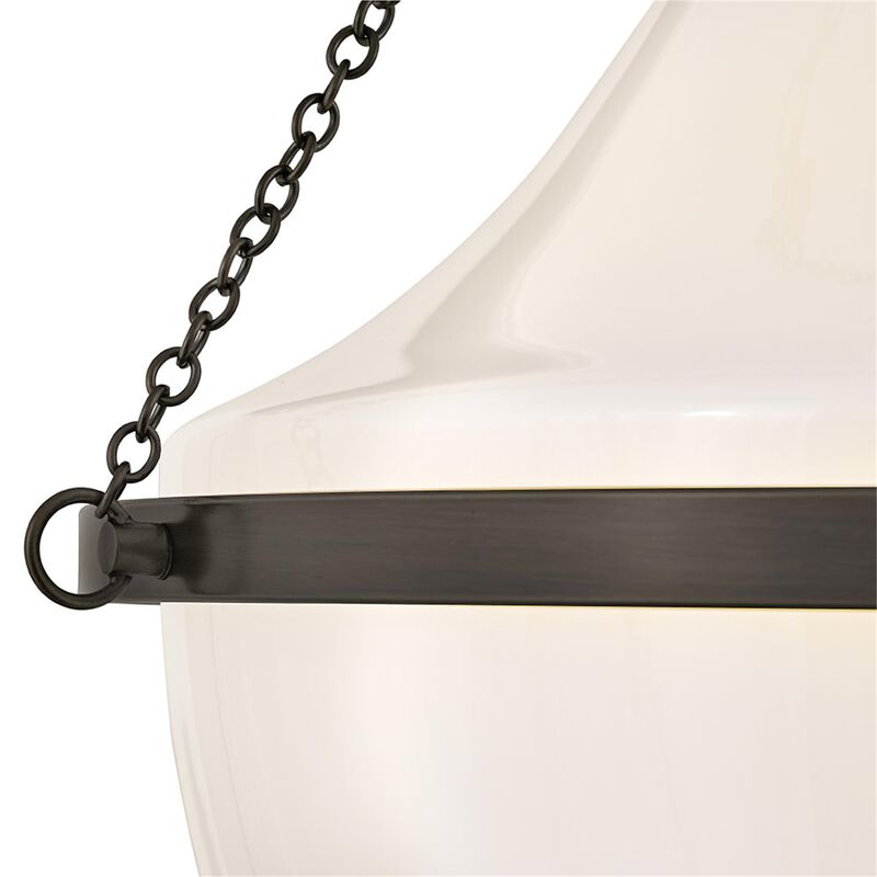 Collins 20 Inch Semi Flush Mount by Hinkley