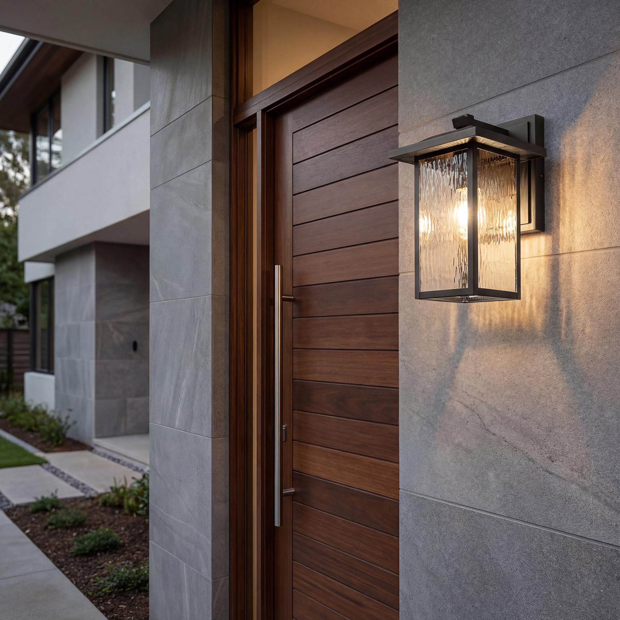 Kichler Lighting Capanna 13 Inch Tall Outdoor Wall Light