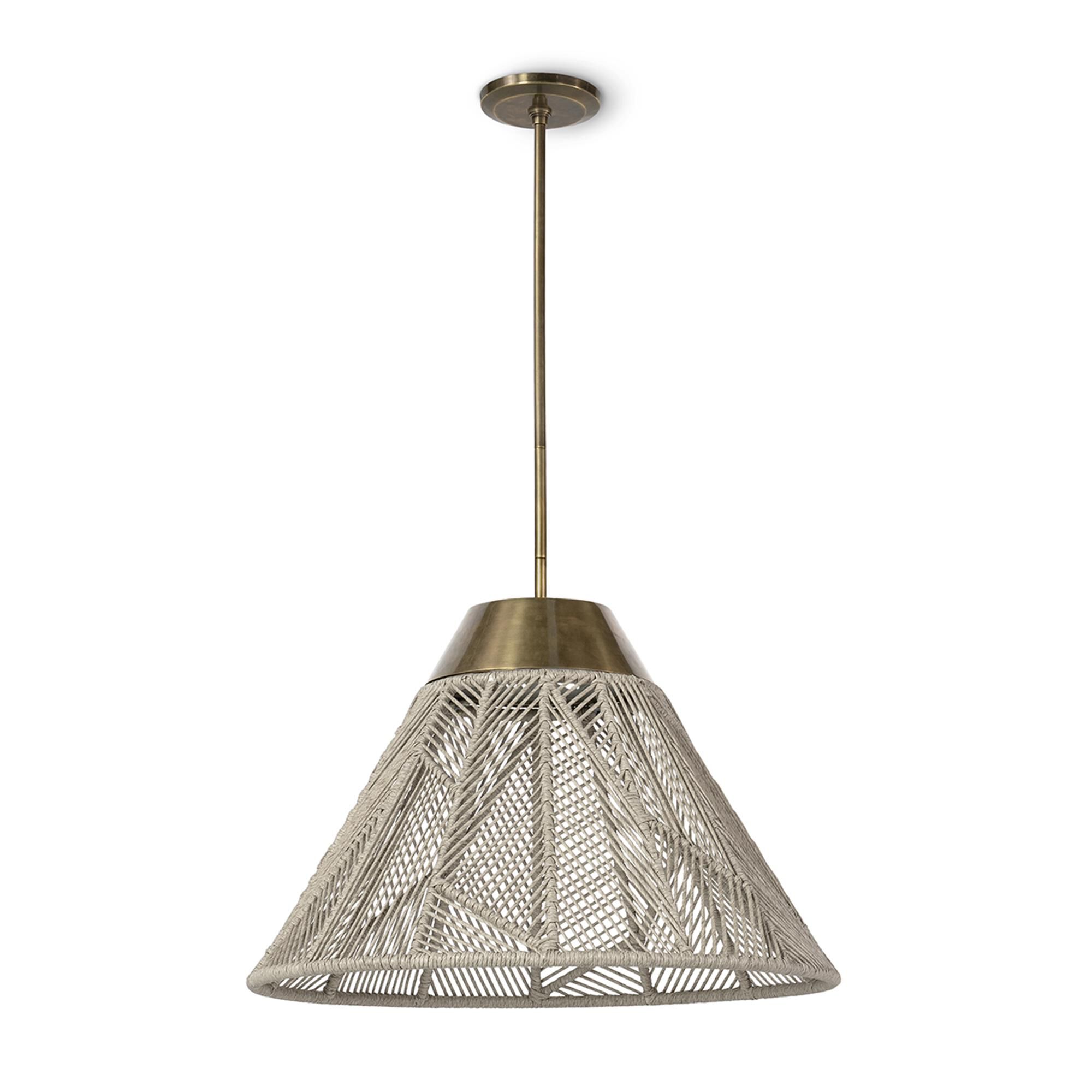 Shown in Brass finish