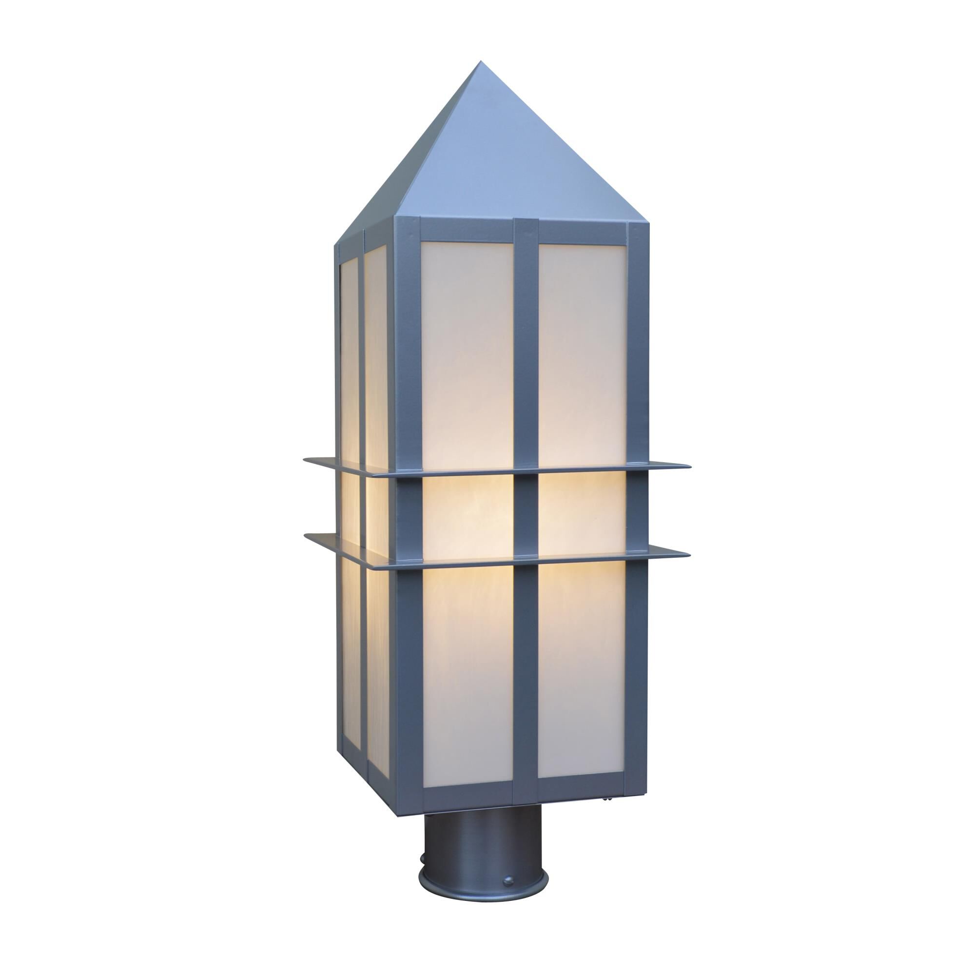 Bexley 17 Inch Tall 1 Light Outdoor Post Lamp by Arroyo Craftsman