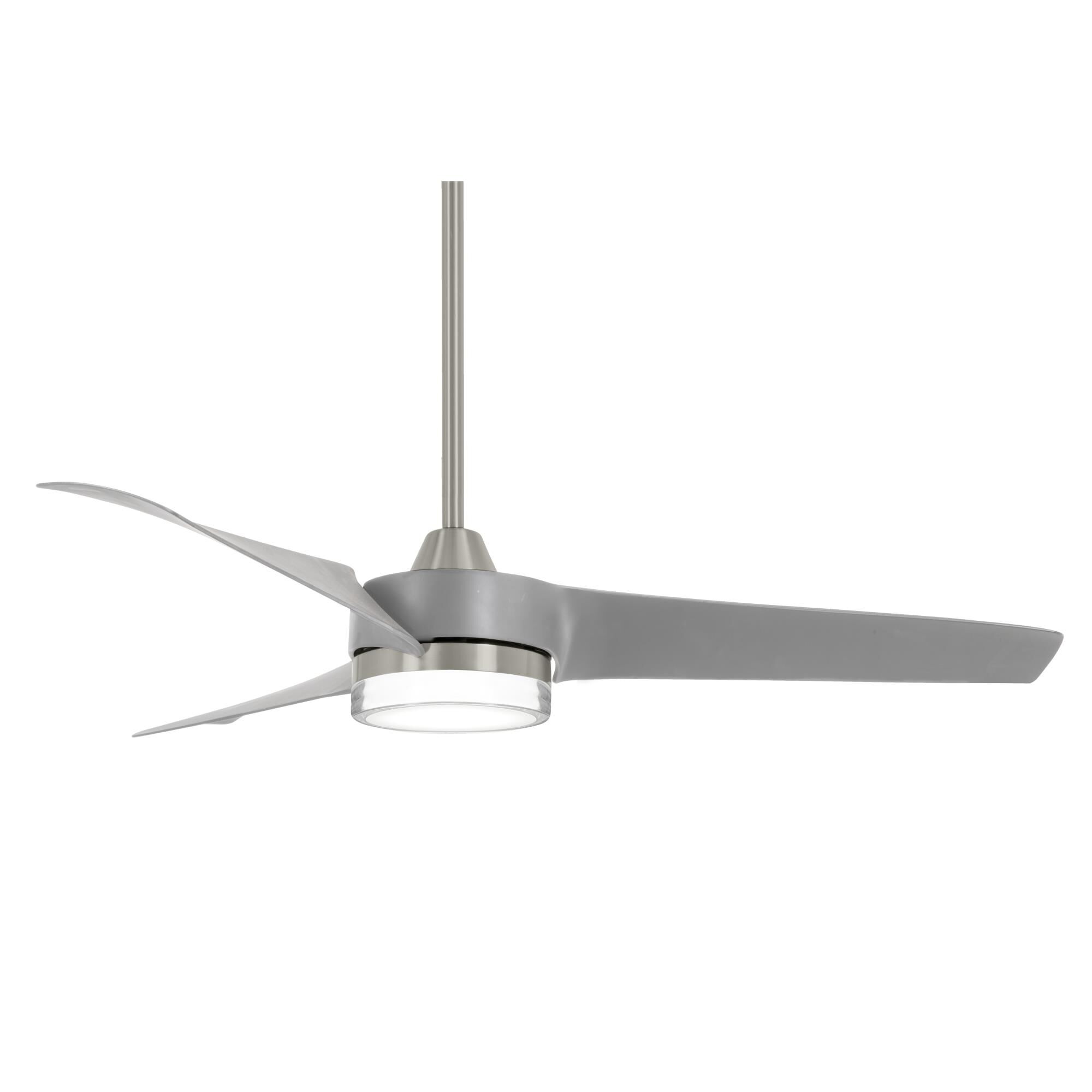 Veer Outdoor Rated 56 Inch Ceiling Fan with Light Kit by Minka Aire