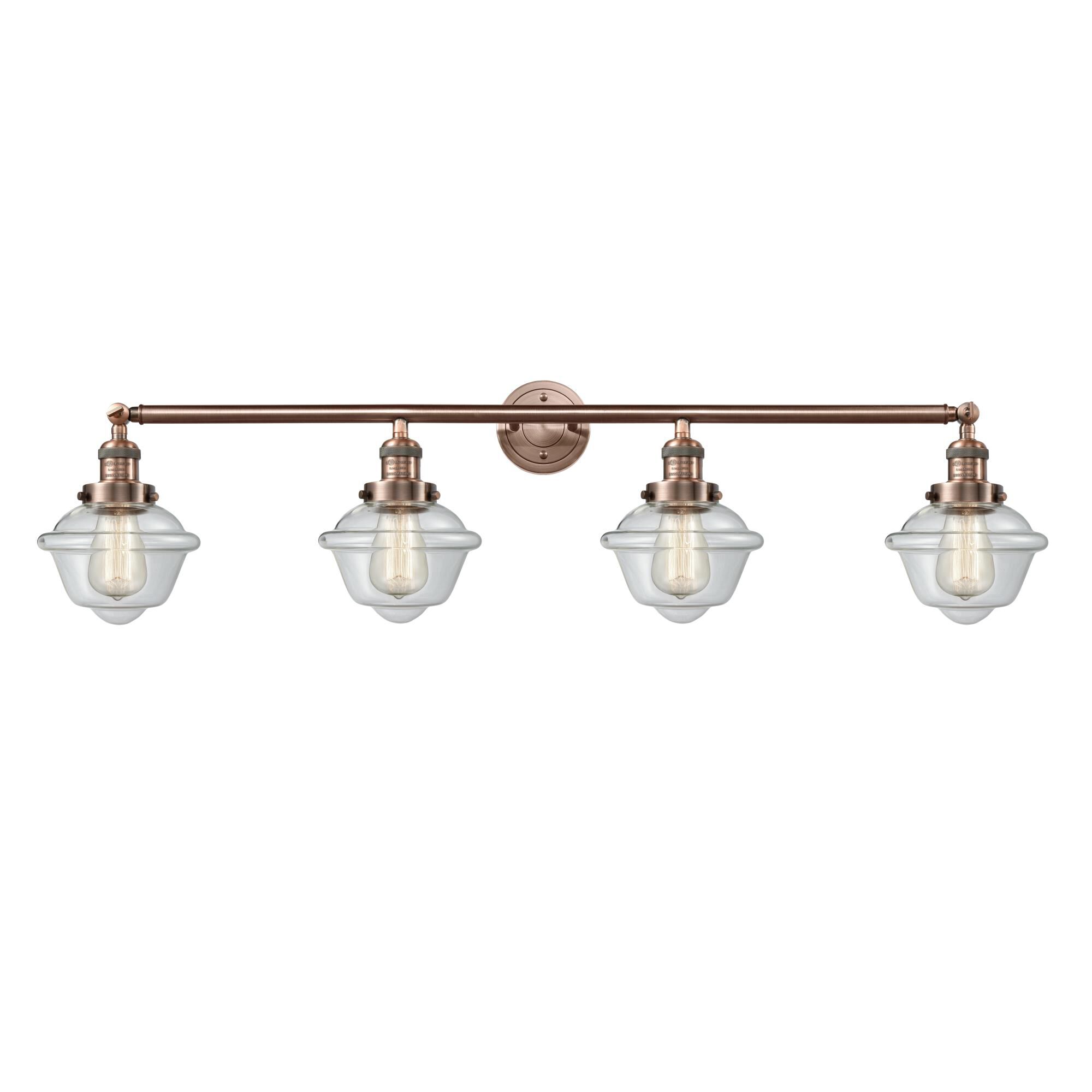 Bruno Marashlian Small Oxford 46 Inch 4 Light Bath Vanity Light by Innovations Lighting