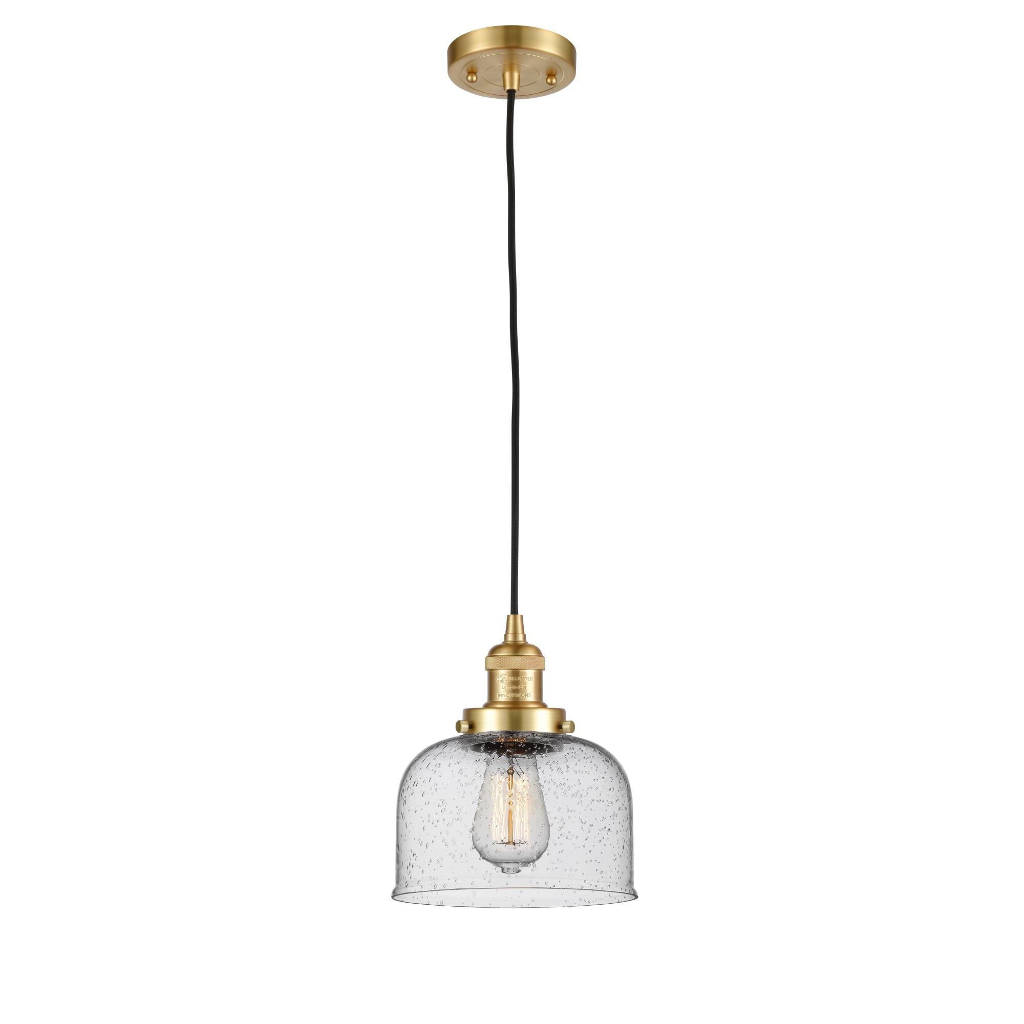 Bruno Marashlian Large Bell 8 Inch Mini Pendant by Innovations Lighting