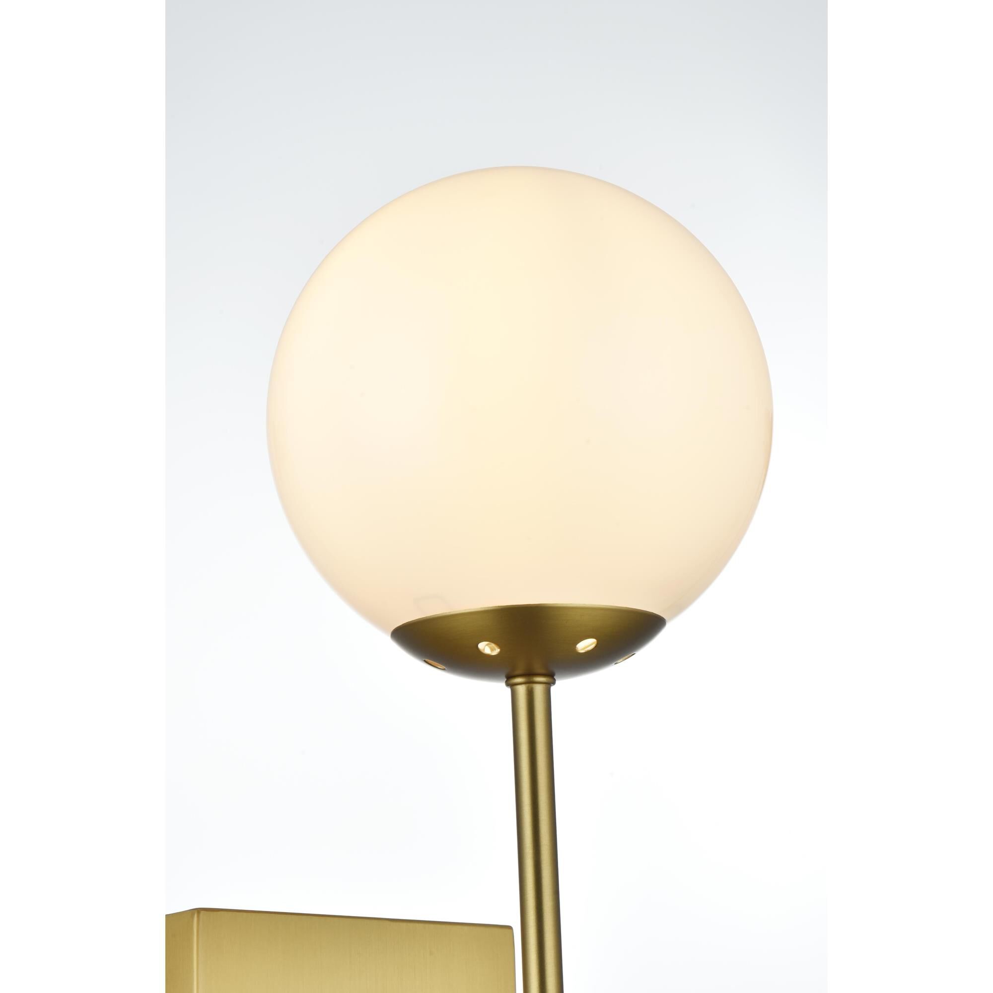 Shown in Satin Gold And White finish