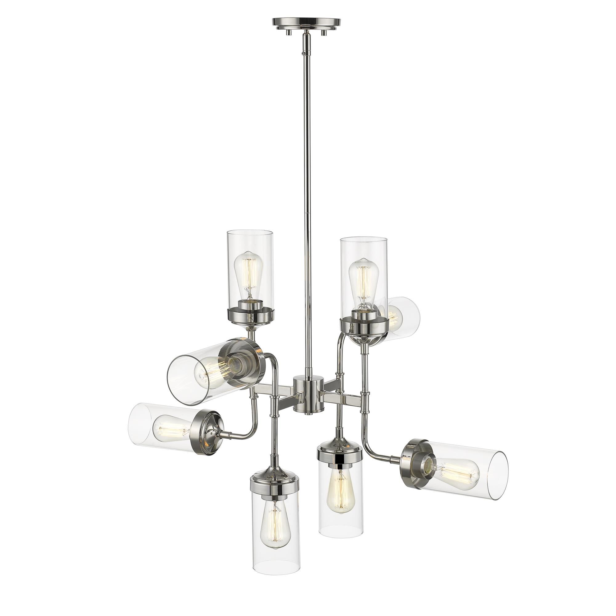 Calliope 32 Inch 8 Light Chandelier by Z-Lite