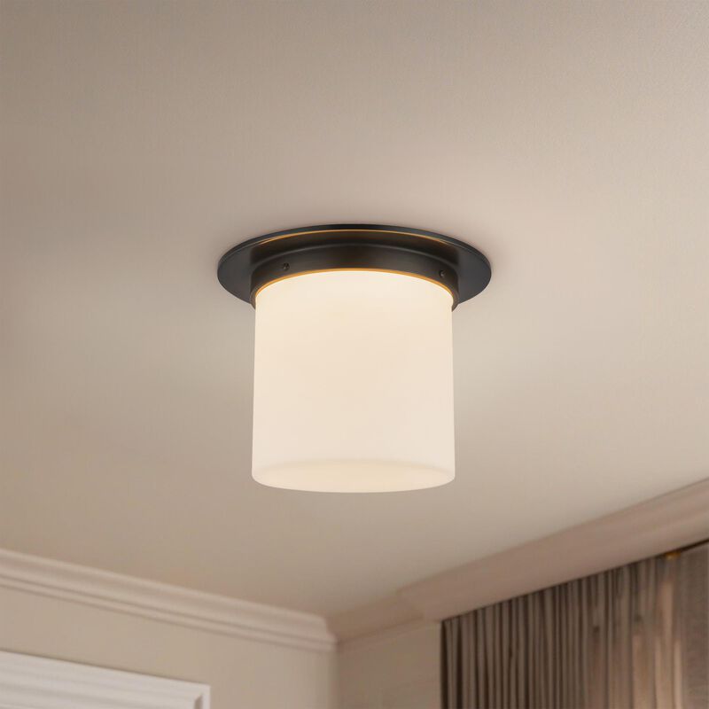 Jason Koharik Mineral 11 Inch Flush Mount by Alora Lighting