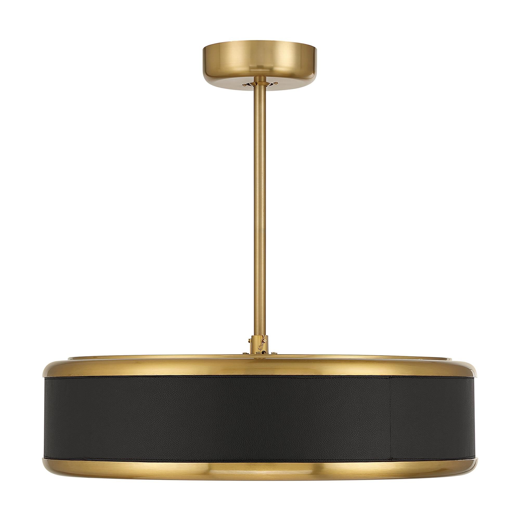 Shown in Warm Brass finish
