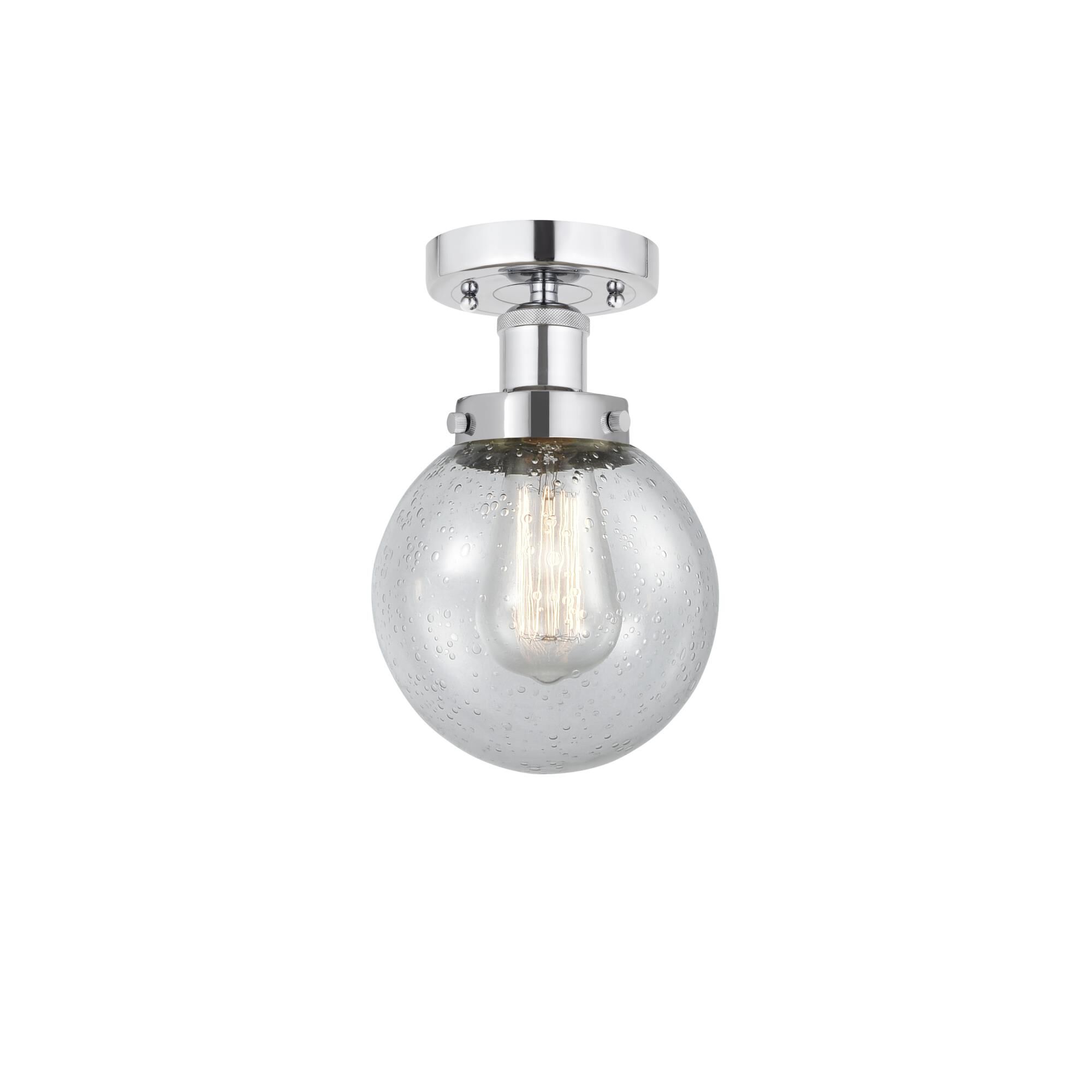 Shown in Polished Chrome, Mercury finish and Mercury glass and Mercury Glass shade