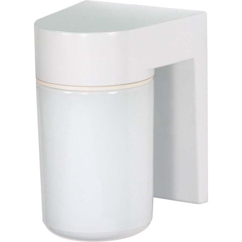 Shown in White finish and White Cylinder glass