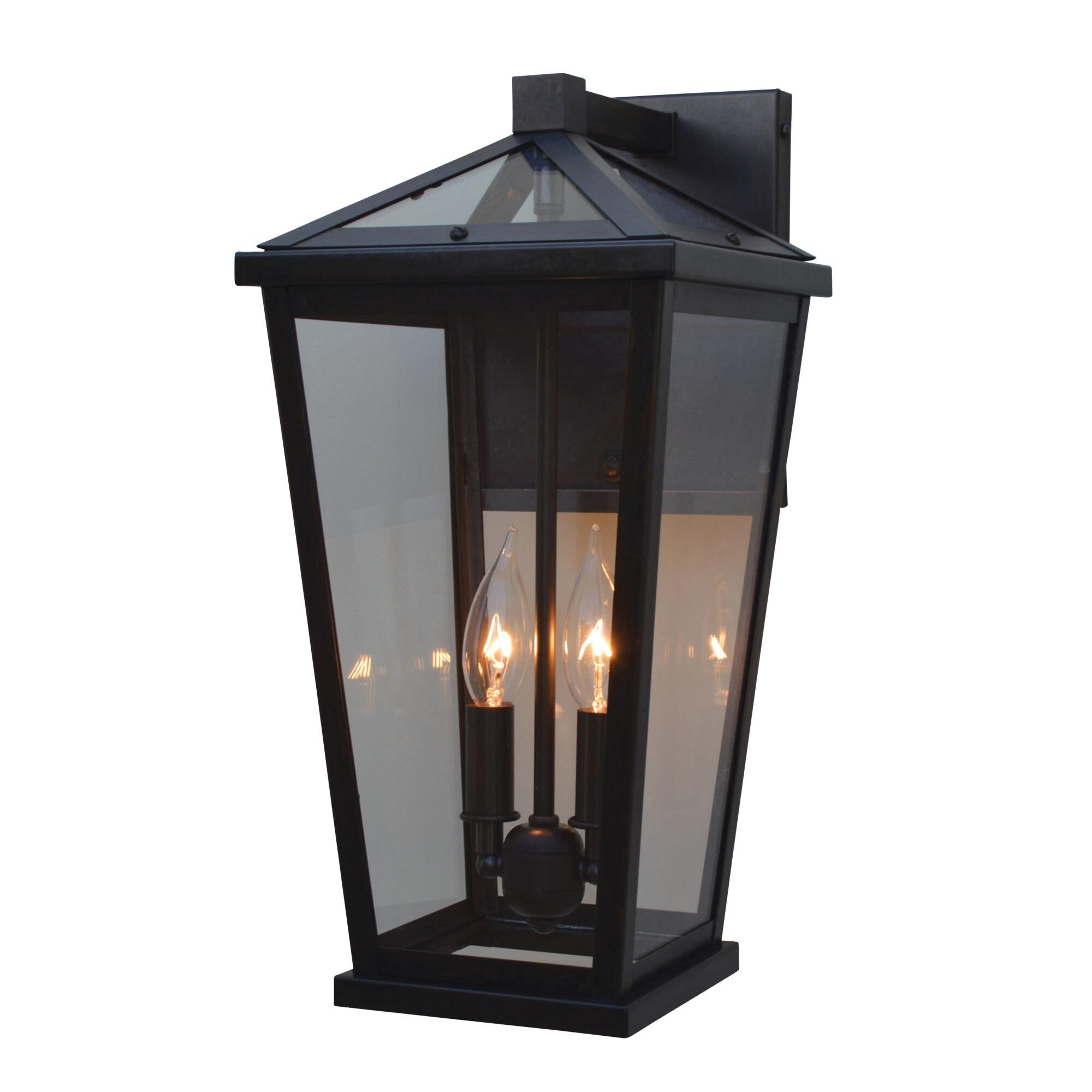 Devonshire 16 Inch Tall 2 Light Outdoor Wall Light by Arroyo Craftsman