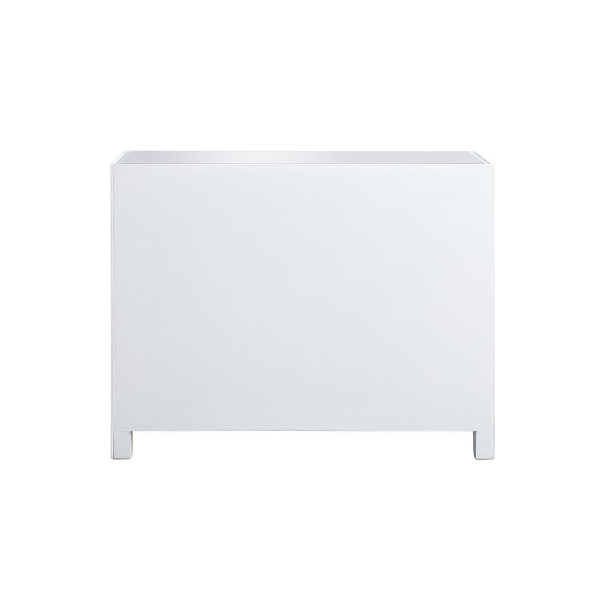 Shown in White finish