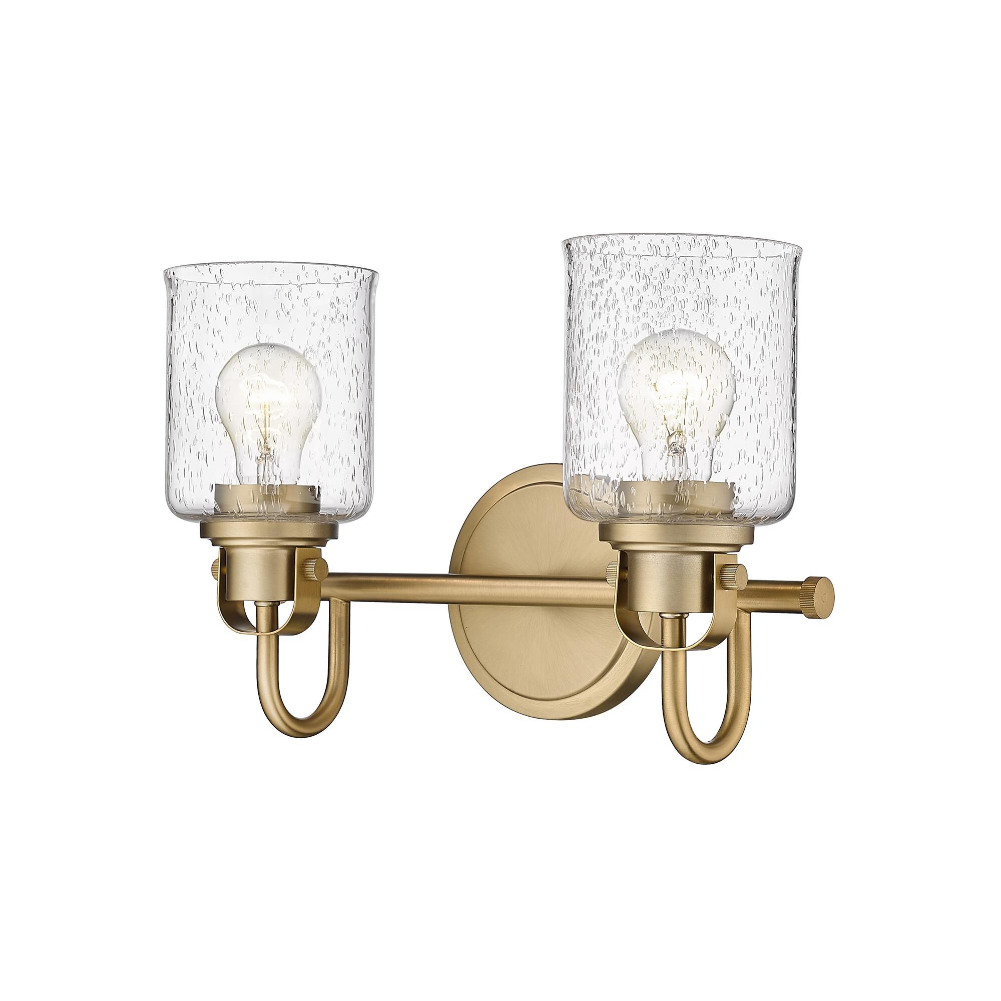 Shown in Heirloom Gold finish and Glass shade