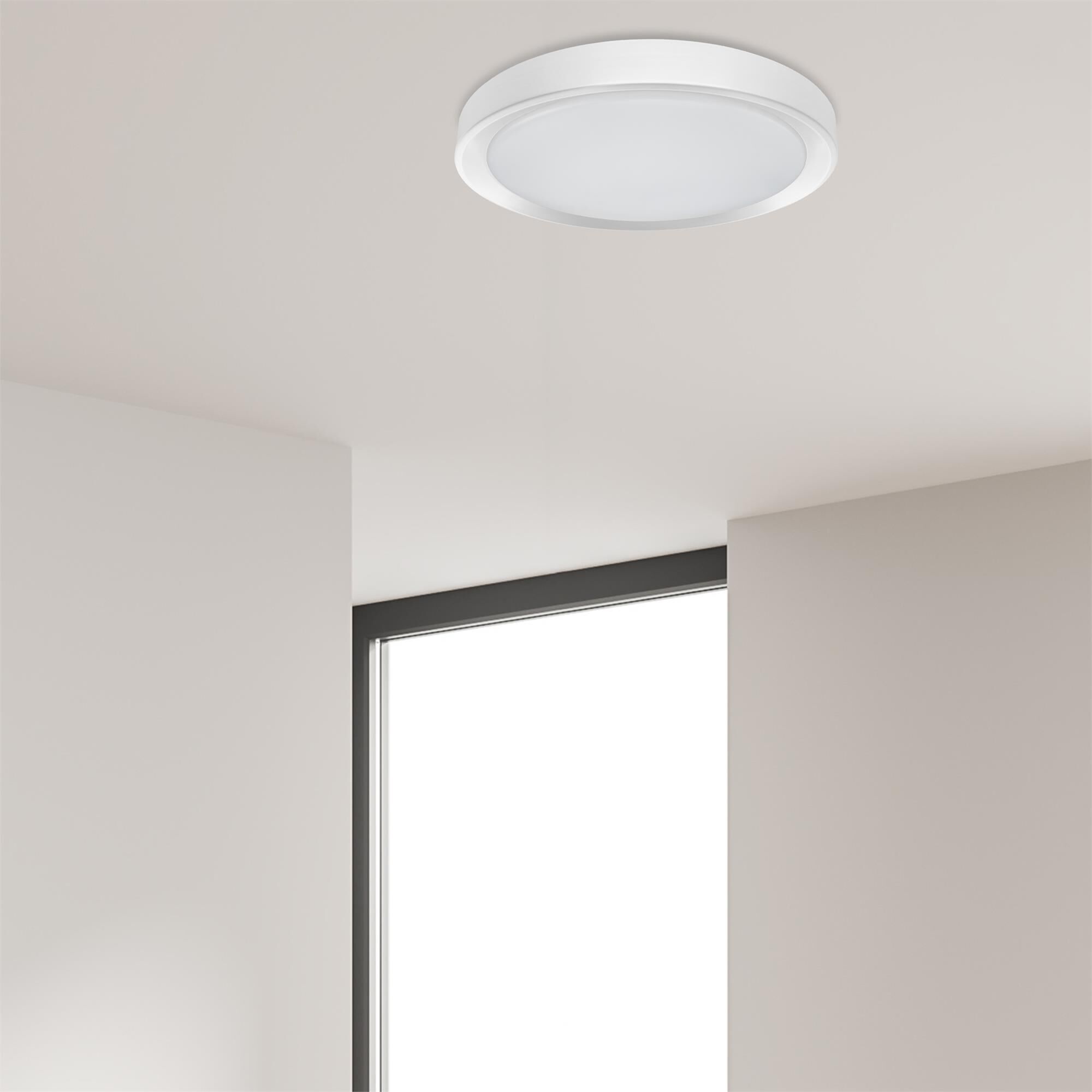 Flynn 11 Inch 1 Light LED Flush Mount by Dainolite